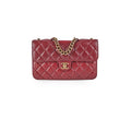 Chanel Burgundy Seasonal Flap