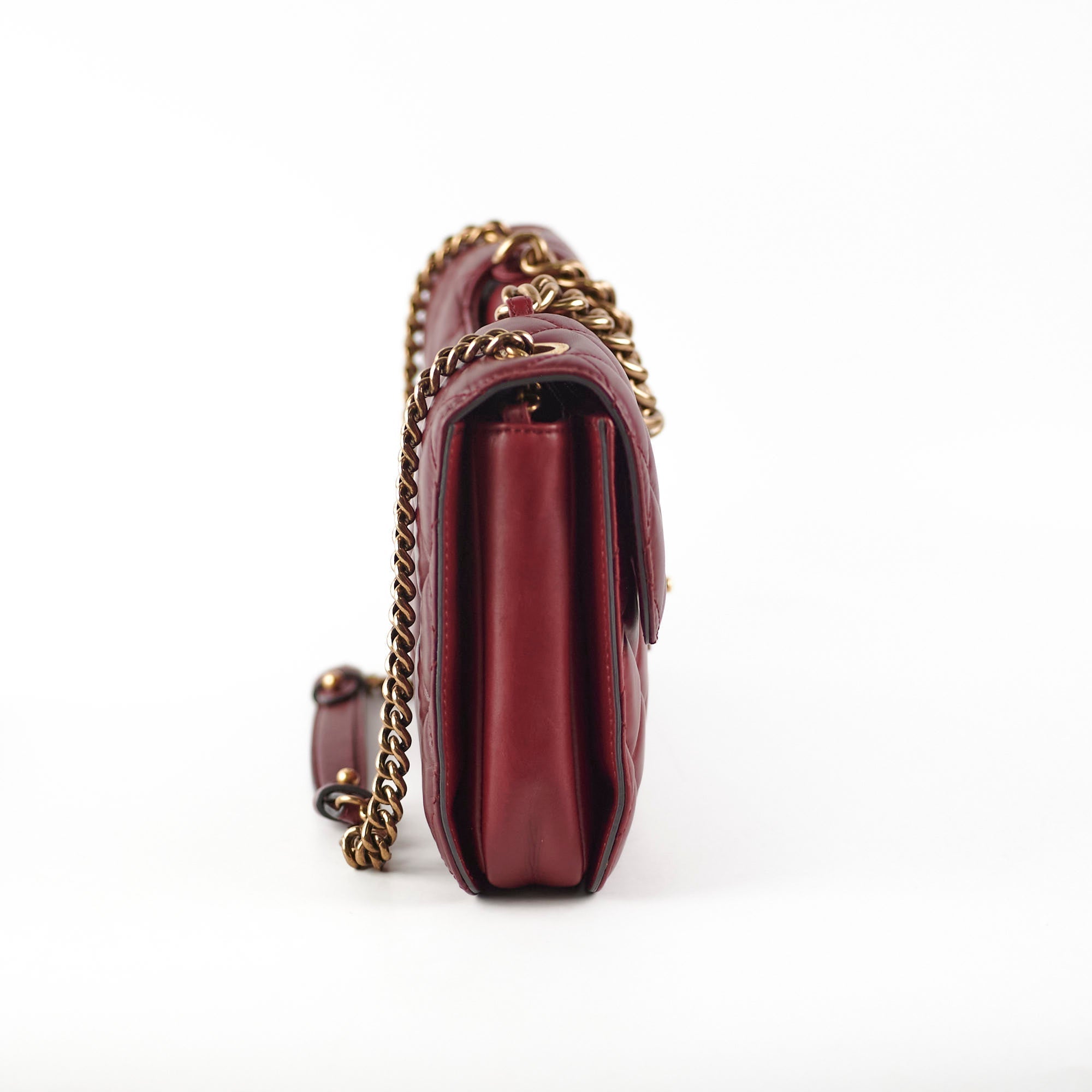 Chanel Burgundy Seasonal Flap