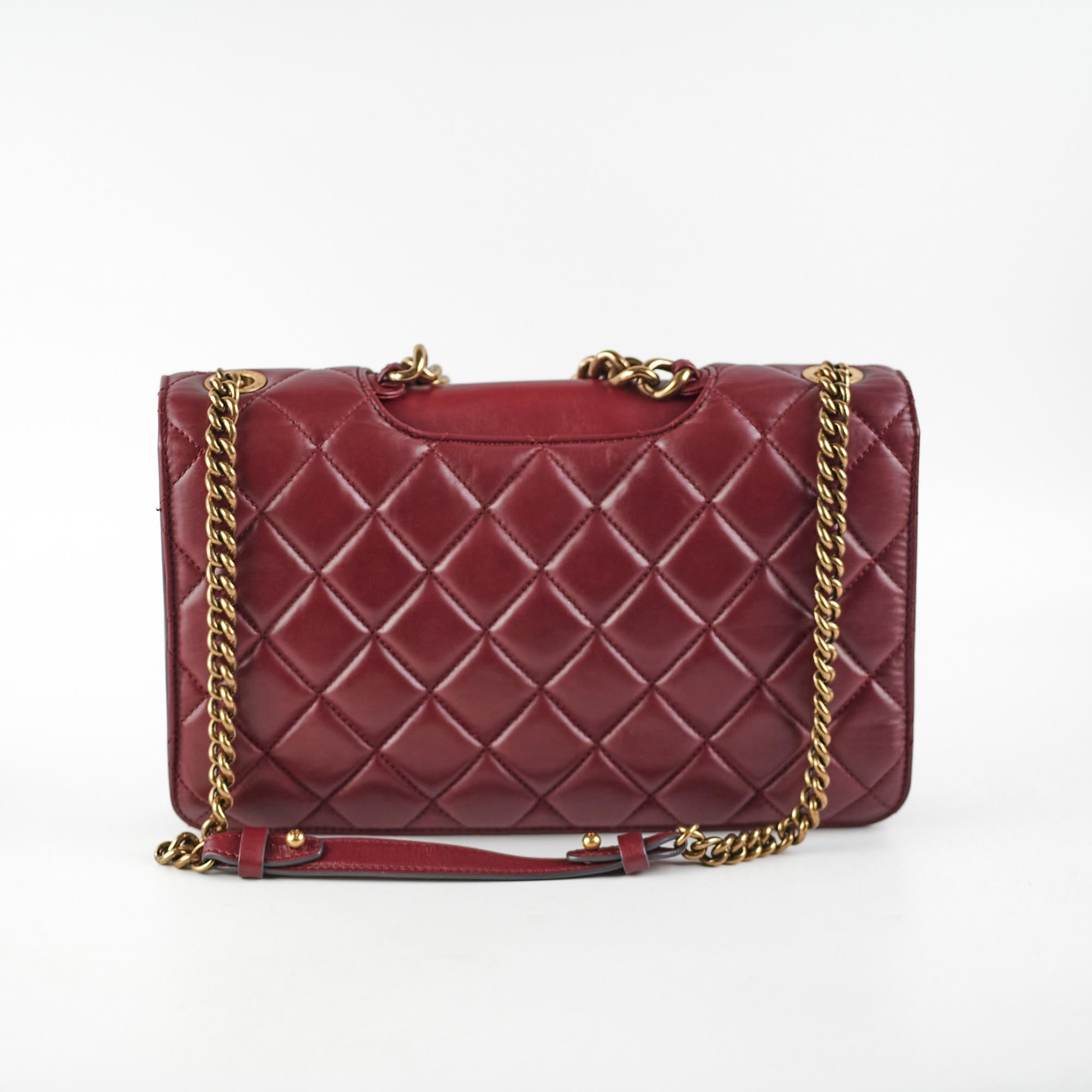 Chanel Burgundy Seasonal Flap