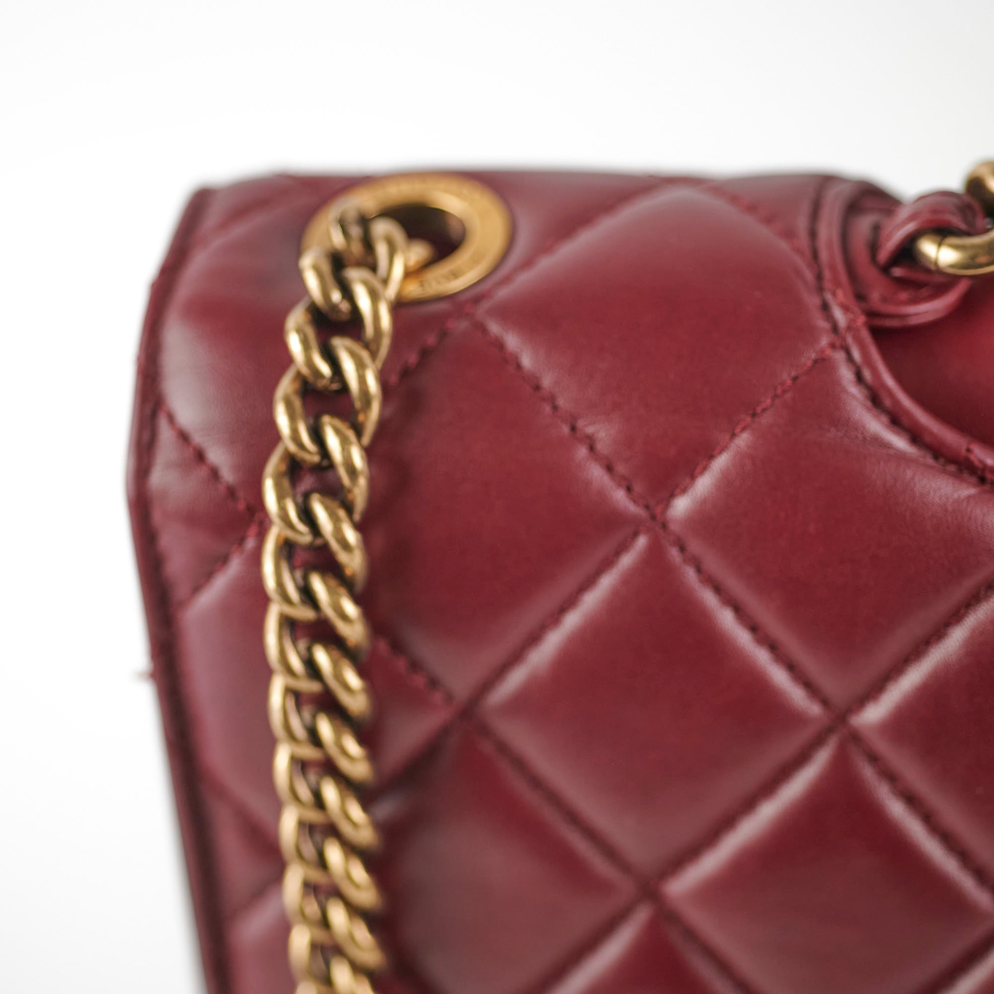 Chanel Burgundy Seasonal Flap