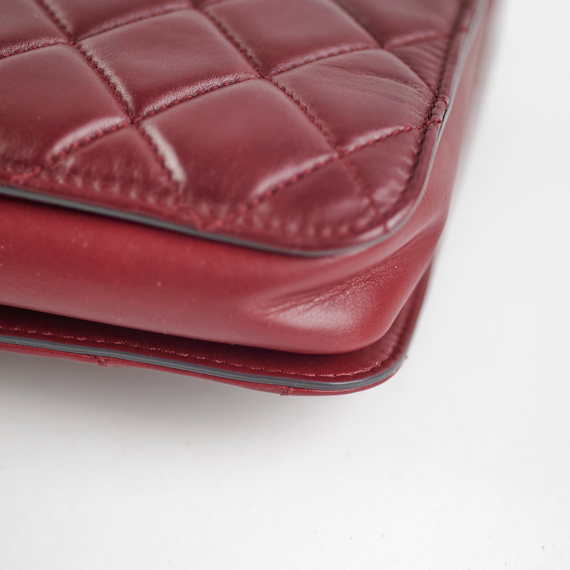 Chanel Burgundy Seasonal Flap