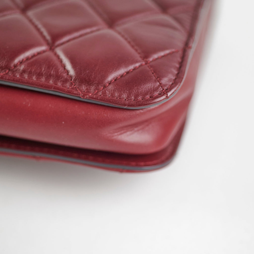 Chanel Burgundy Seasonal Flap
