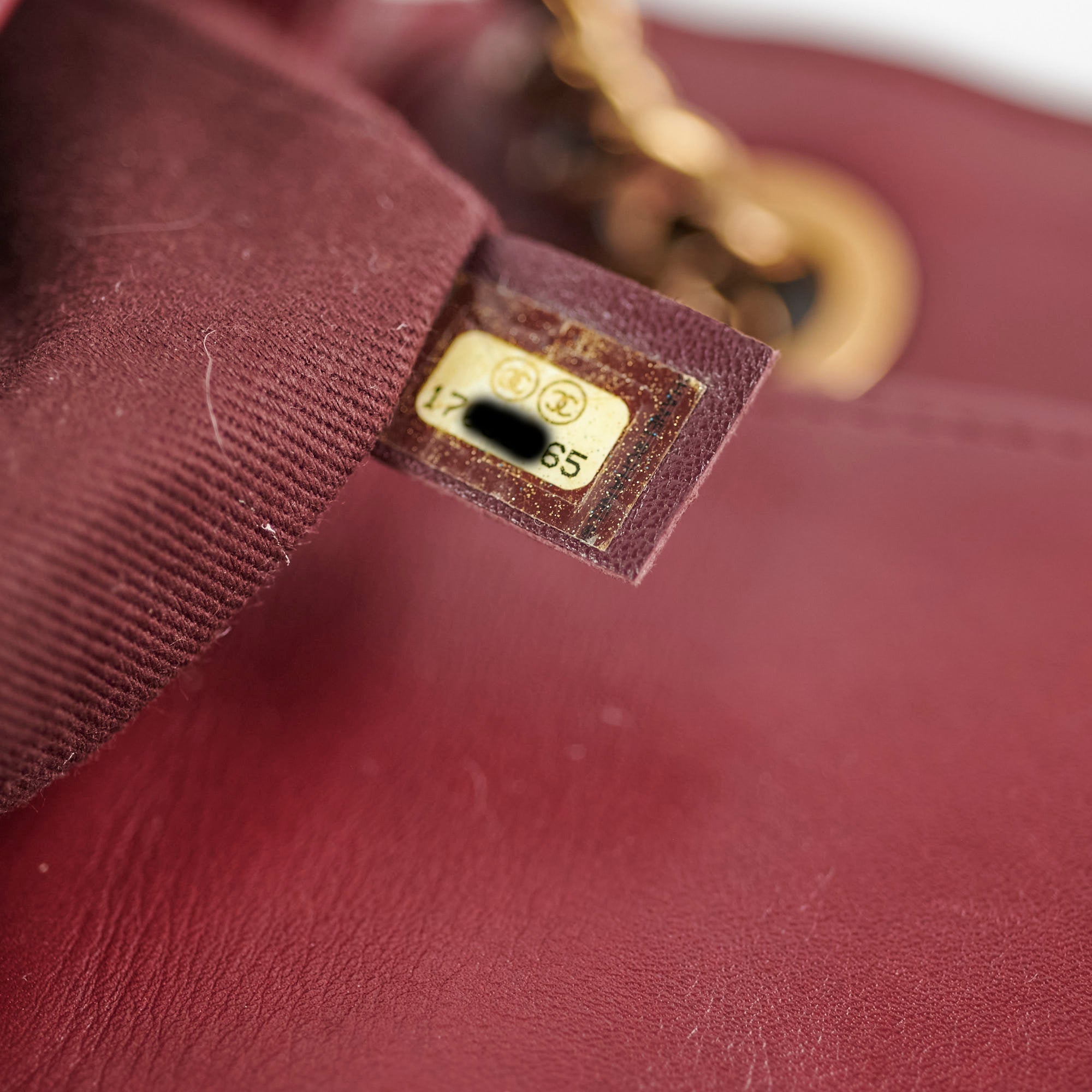 Chanel Burgundy Seasonal Flap