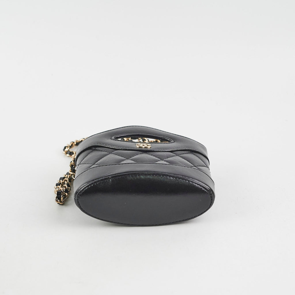 Chanel Micro 31 24S Crossbody Bag Black