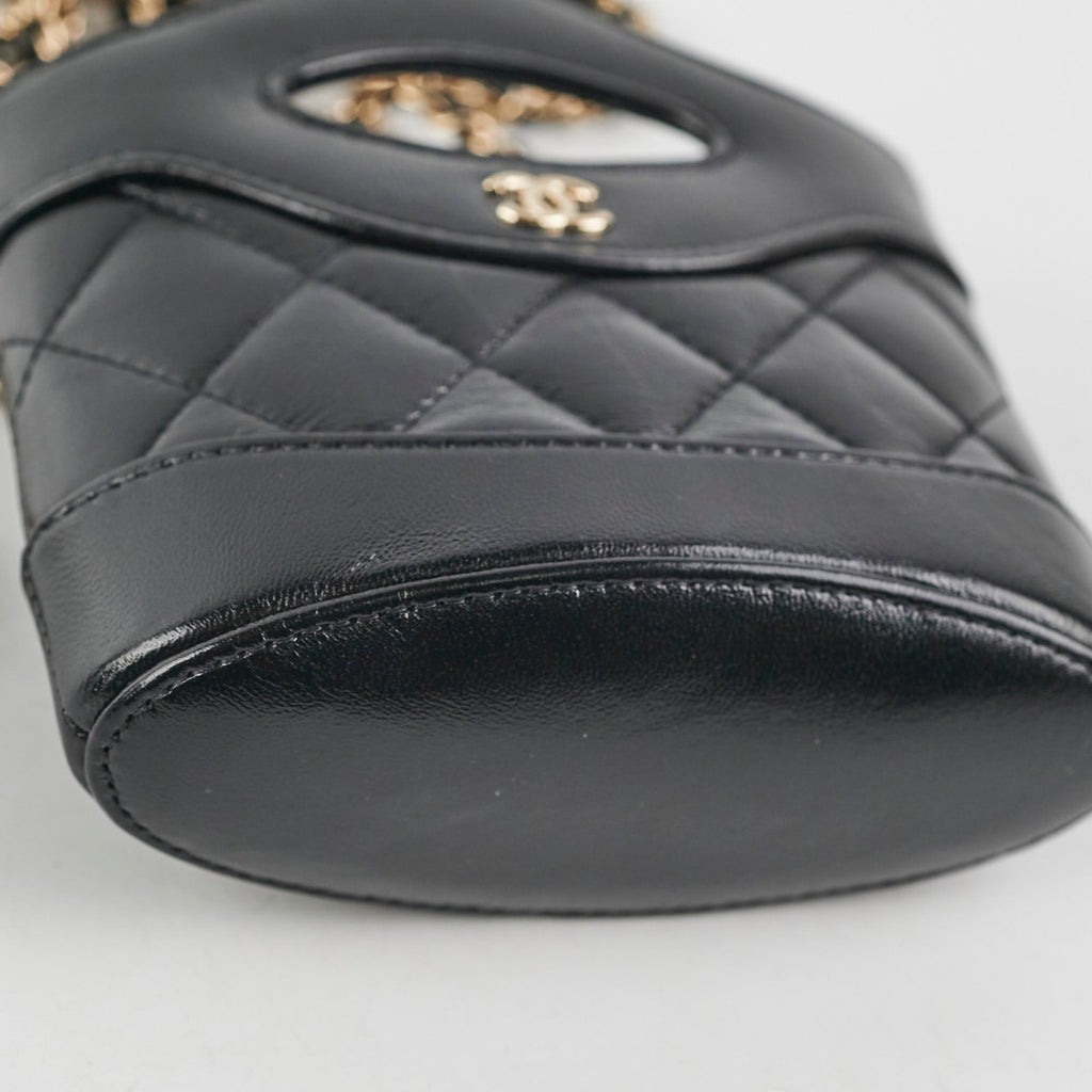 Chanel Micro 31 24S Crossbody Bag Black
