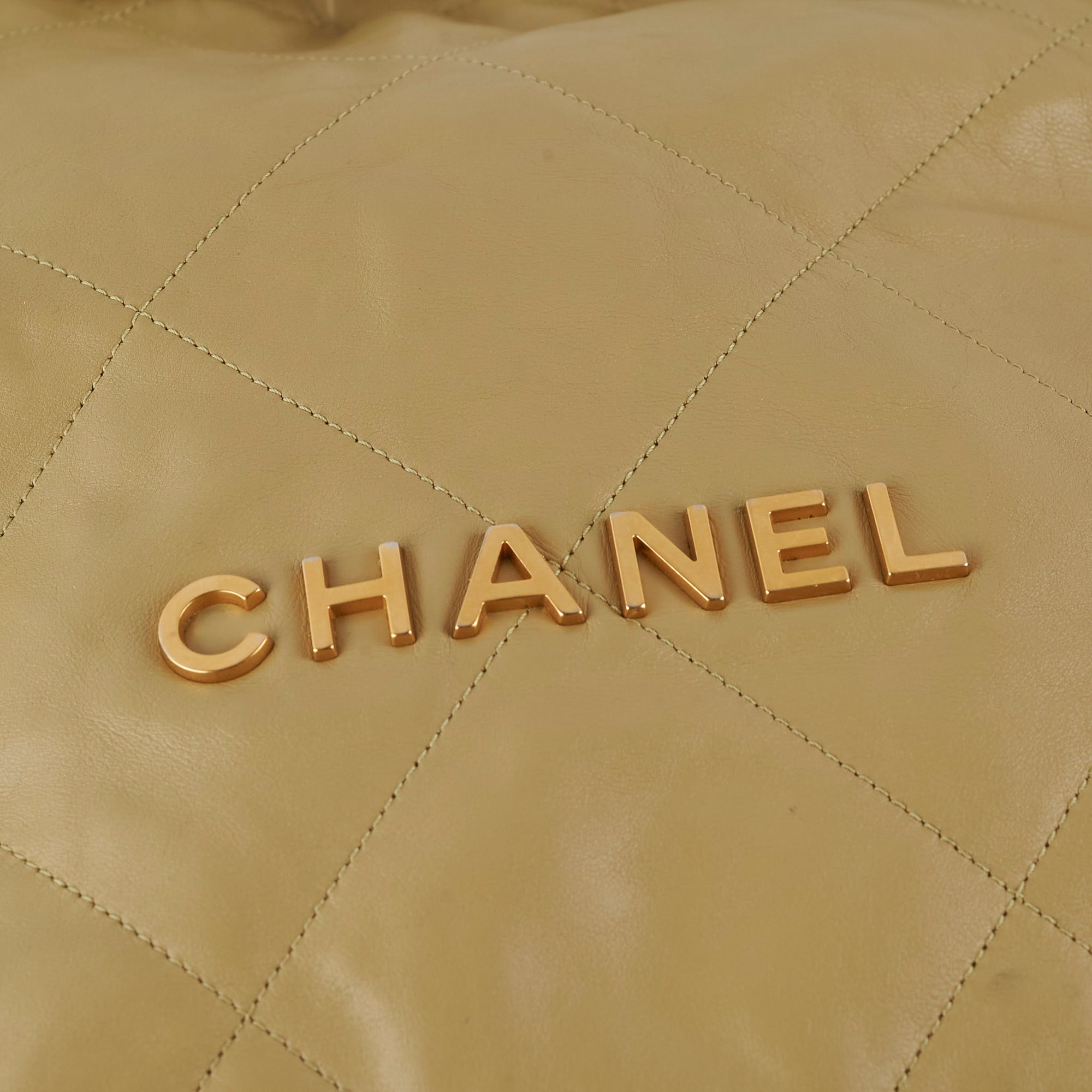 Chanel Medium 22 Olive Microchip