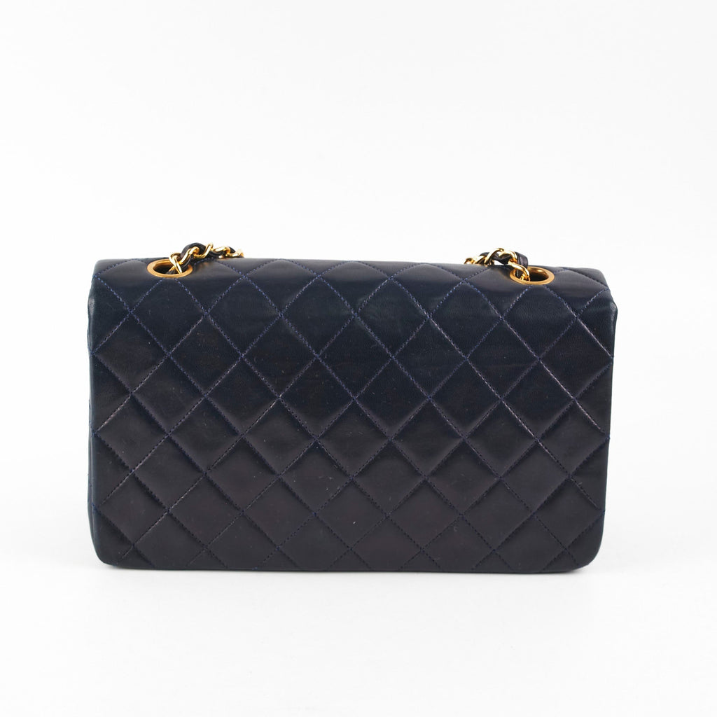 Chanel Vintage Flap Navy