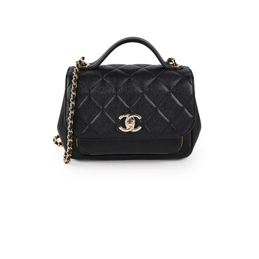 Chanel Caviar Business Affinity Black