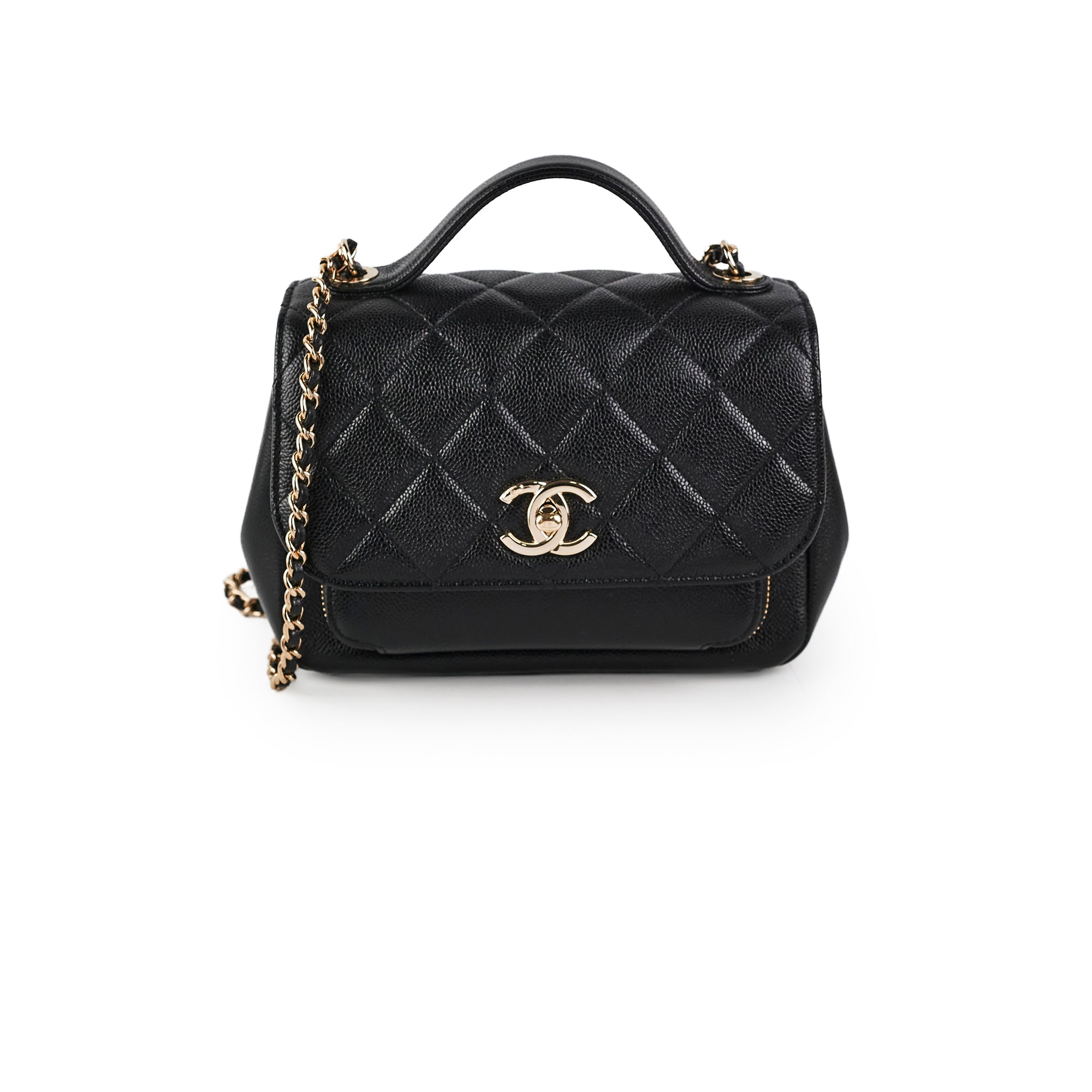 Chanel Caviar Business Affinity Black