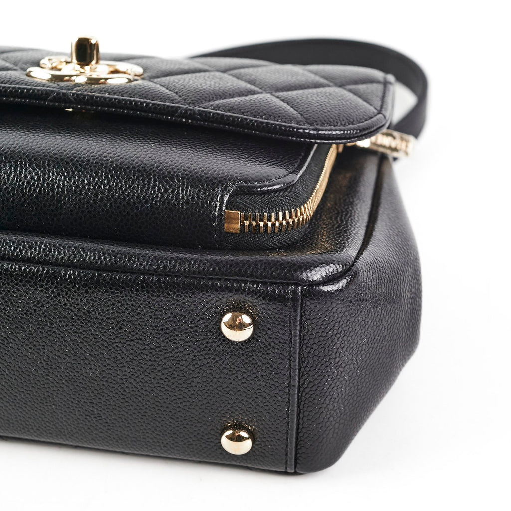 Chanel Caviar Business Affinity Black