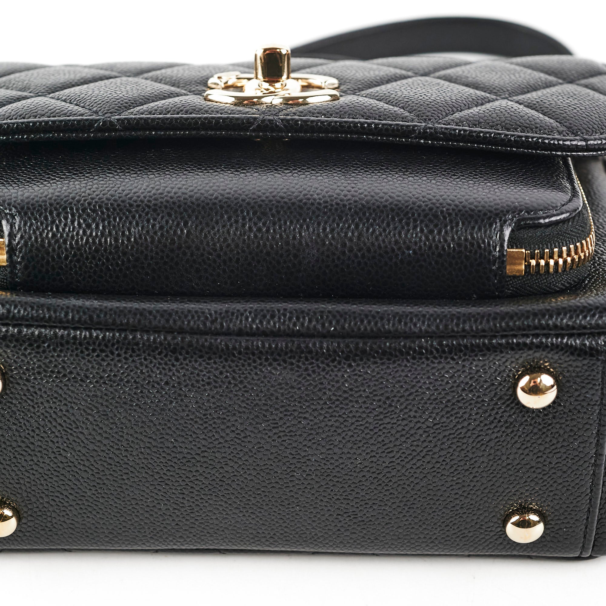Chanel Caviar Business Affinity Black
