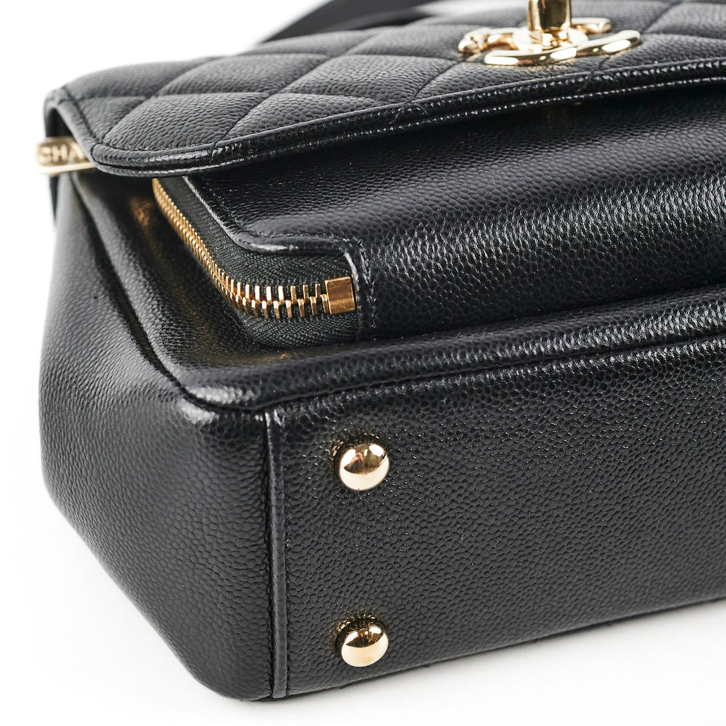Chanel Caviar Business Affinity Black
