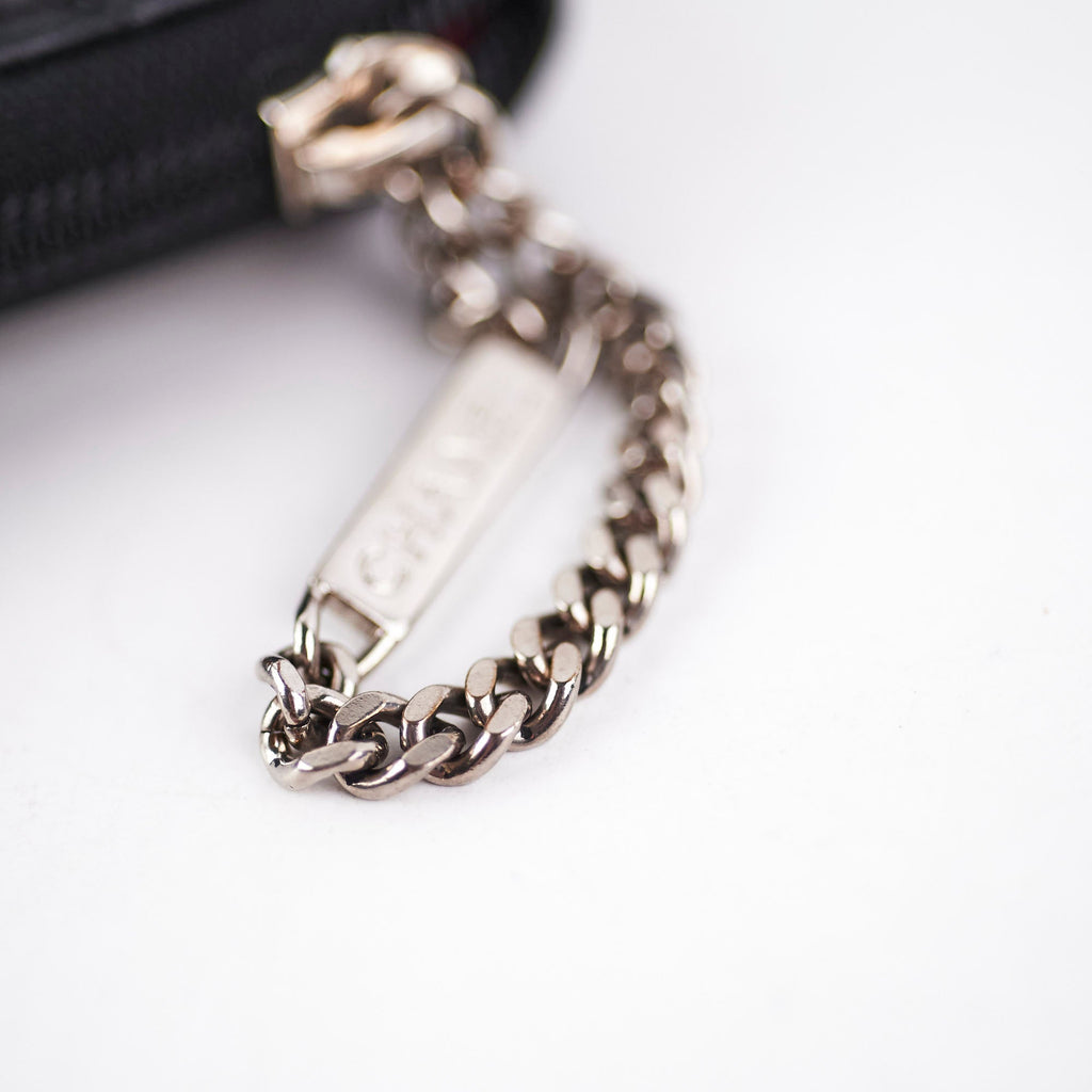 Chanel Fold Large Lambskin Black Wallet
