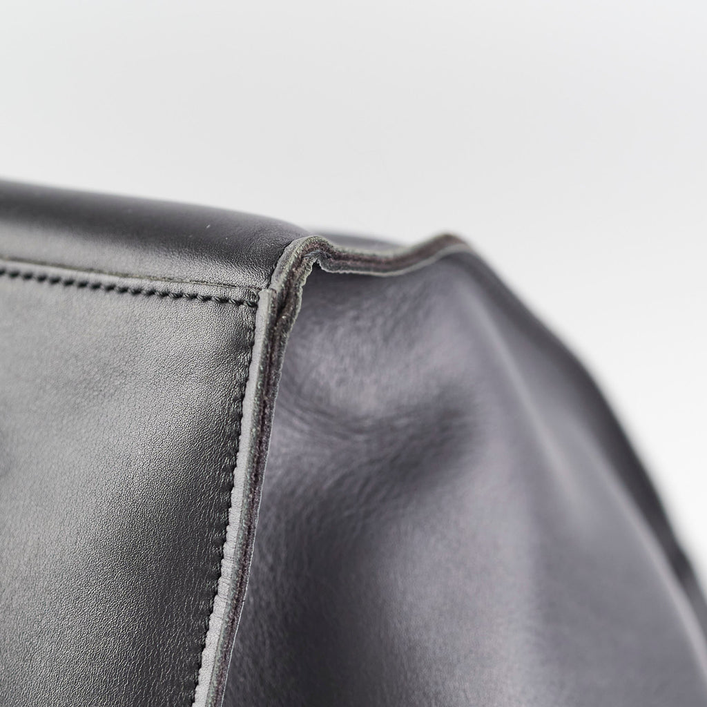 Celine Big Bag Leather Tote Calfskin Dark Grey