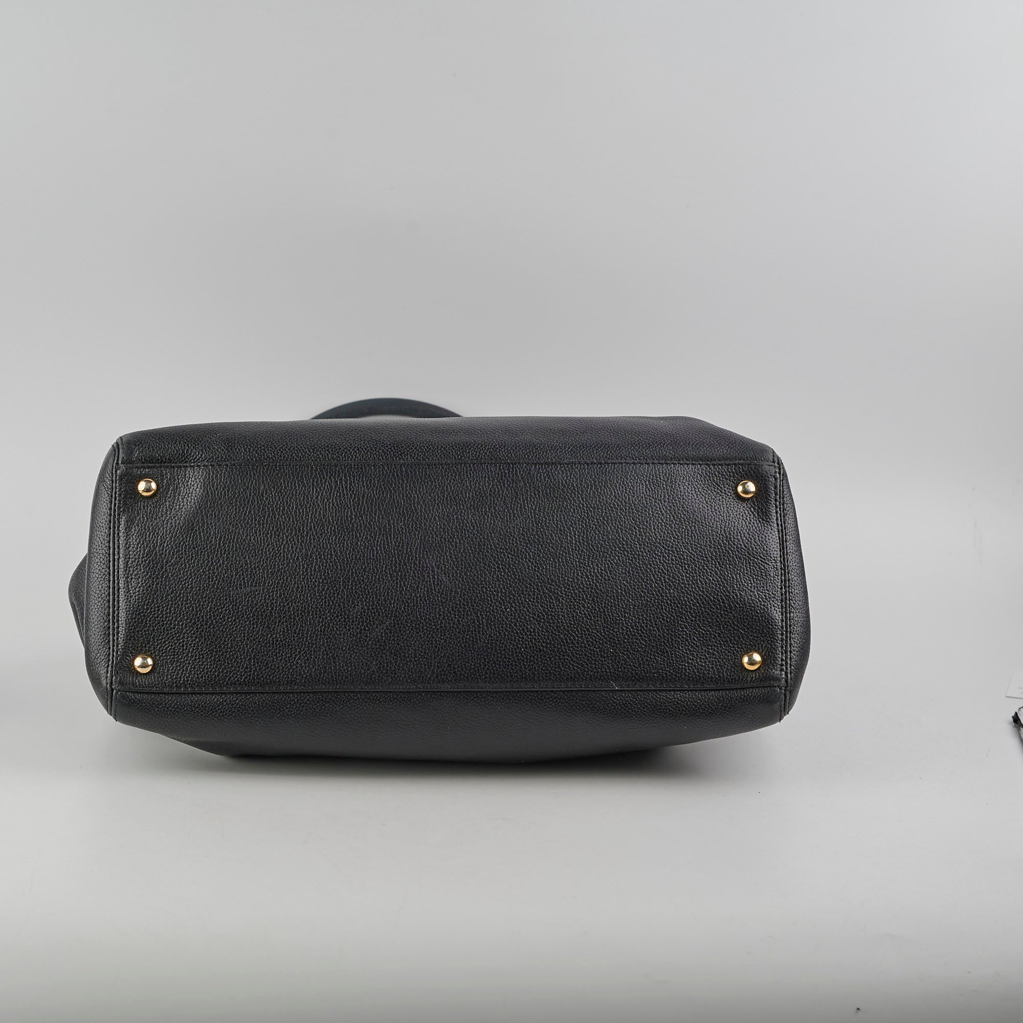 Chanel Cerf Tote Caviar Black