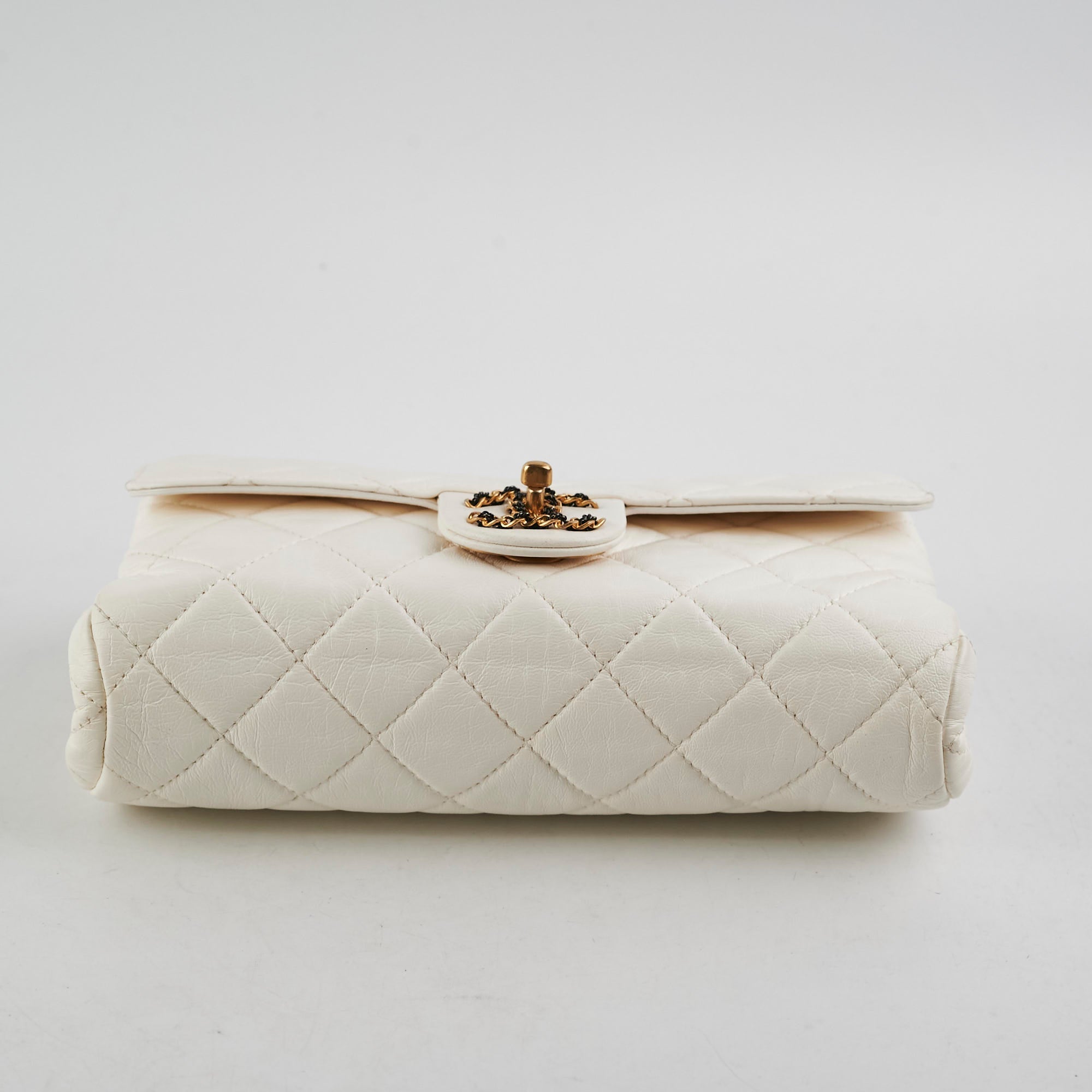 Chanel Seasonal Calfskin Flap White