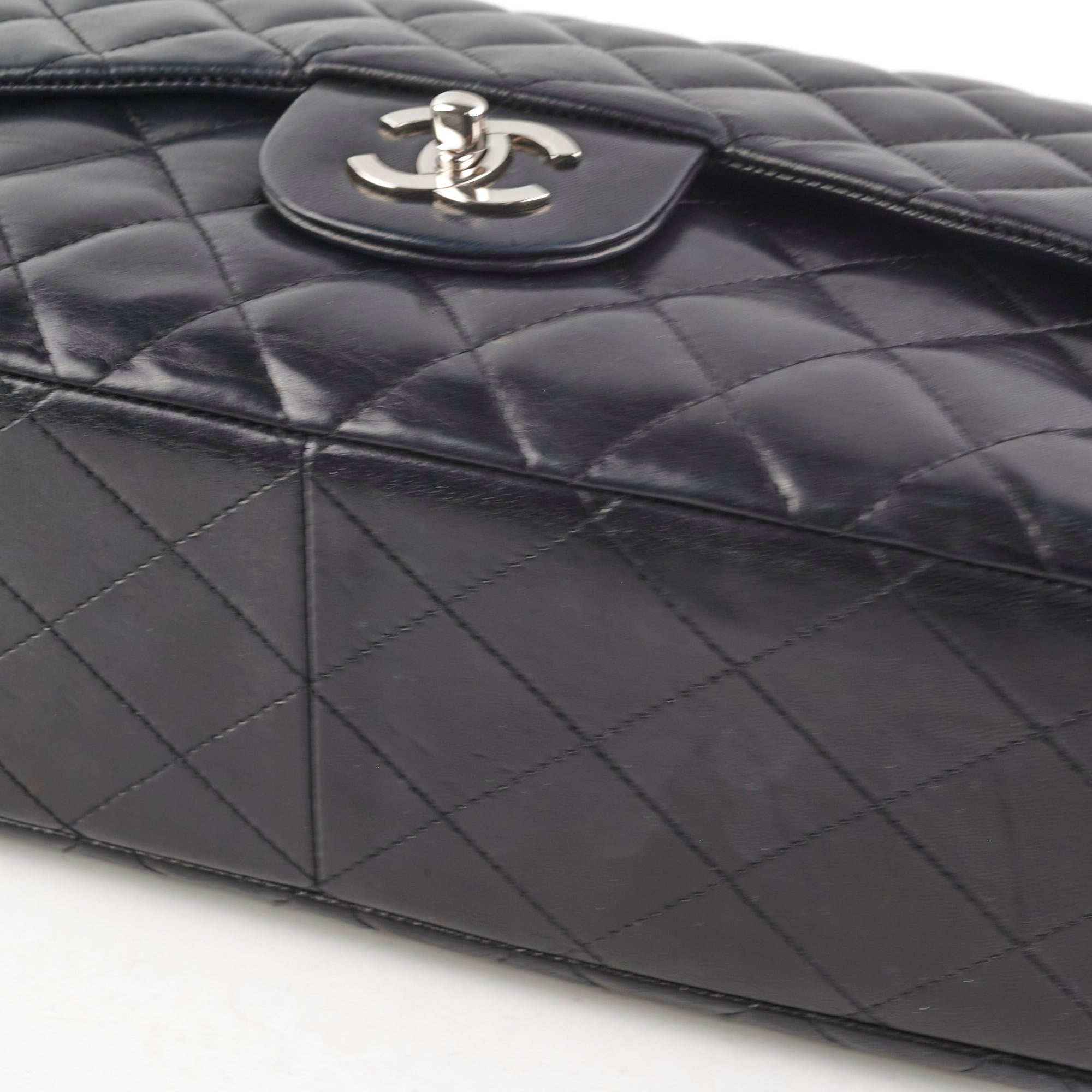 Chanel Jumbo Lambskin Black