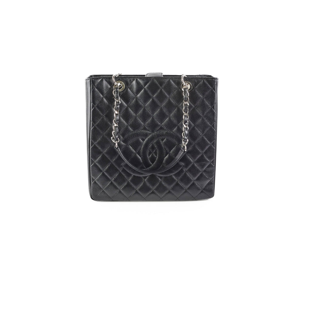 Chanel PST Caviar Black Shoulder Bag