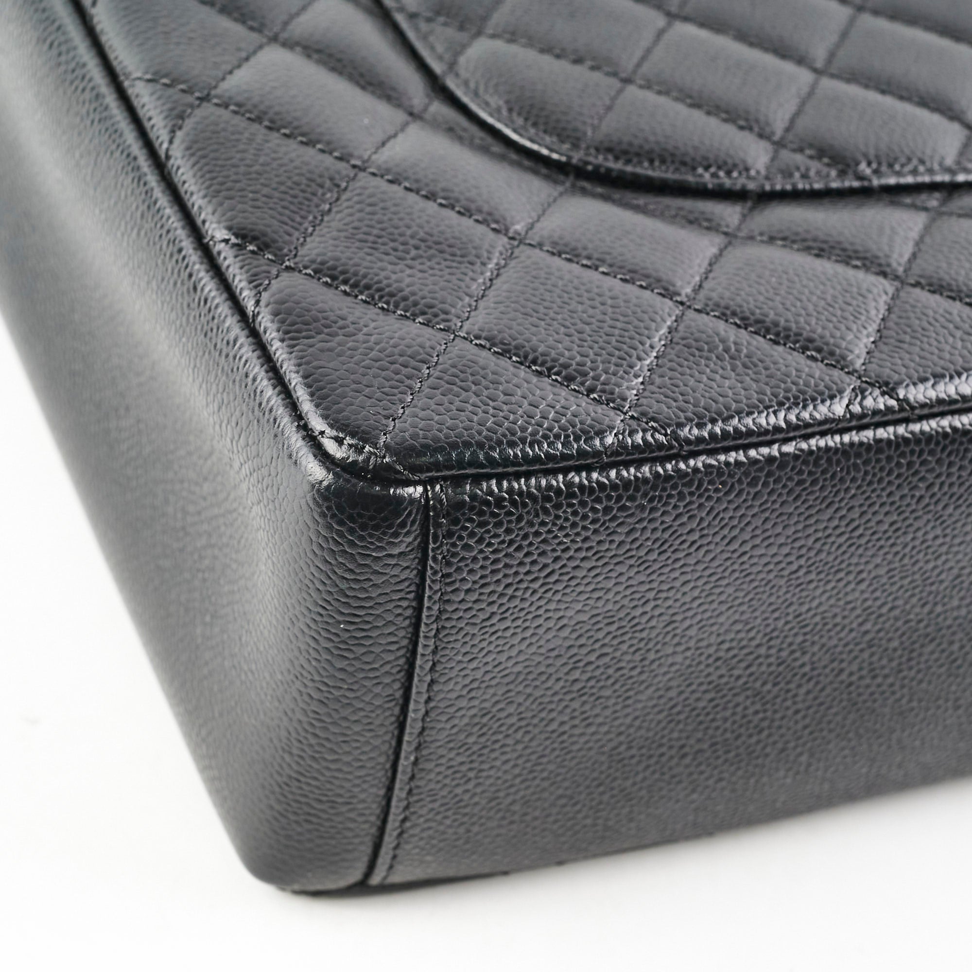 Chanel PST Caviar Black Shoulder Bag