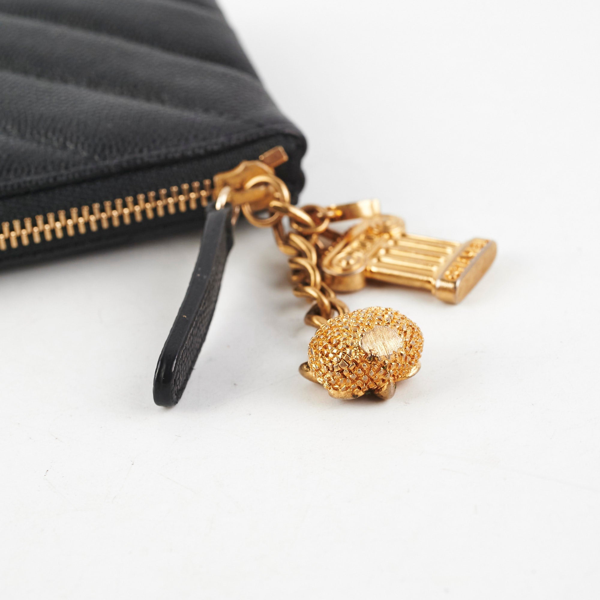 Chanel Seasonal O Case Caviar Black