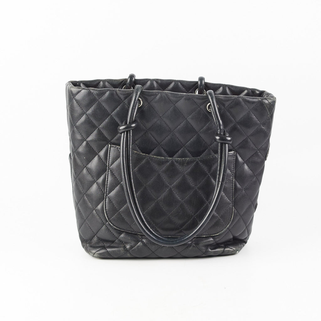 Chanel Cambon Ligne Tote Medium Black