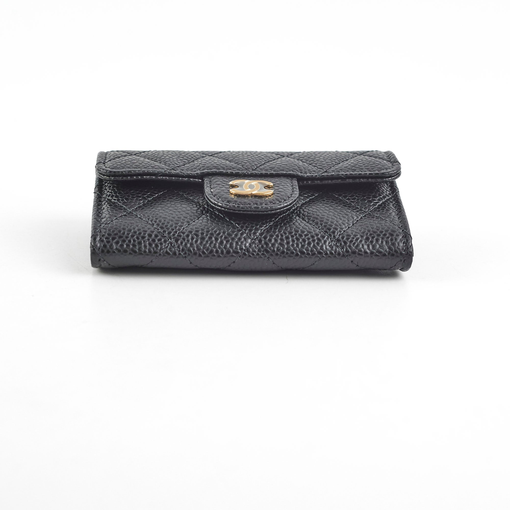 Chanel Caviar Cardholder Black