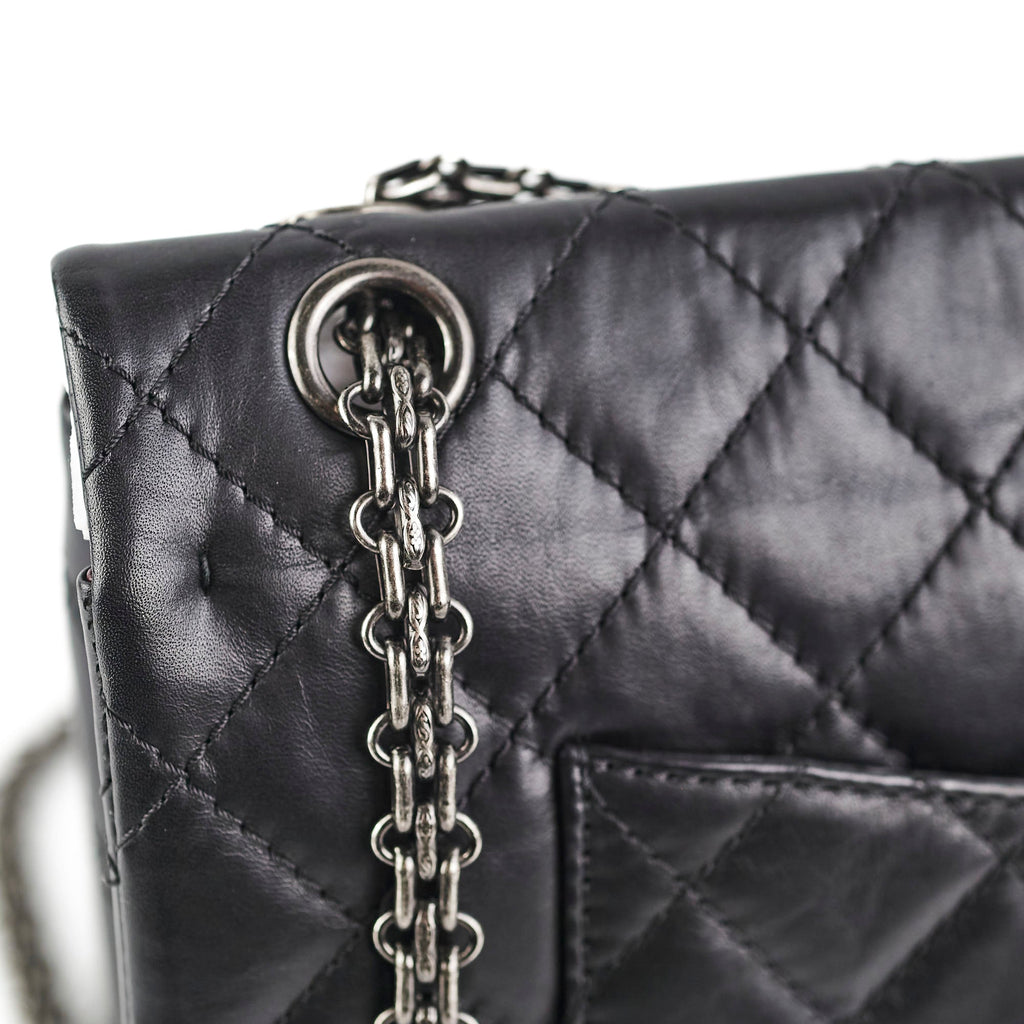 Chanel Reissue 226 Black Calfskin - Series 18
