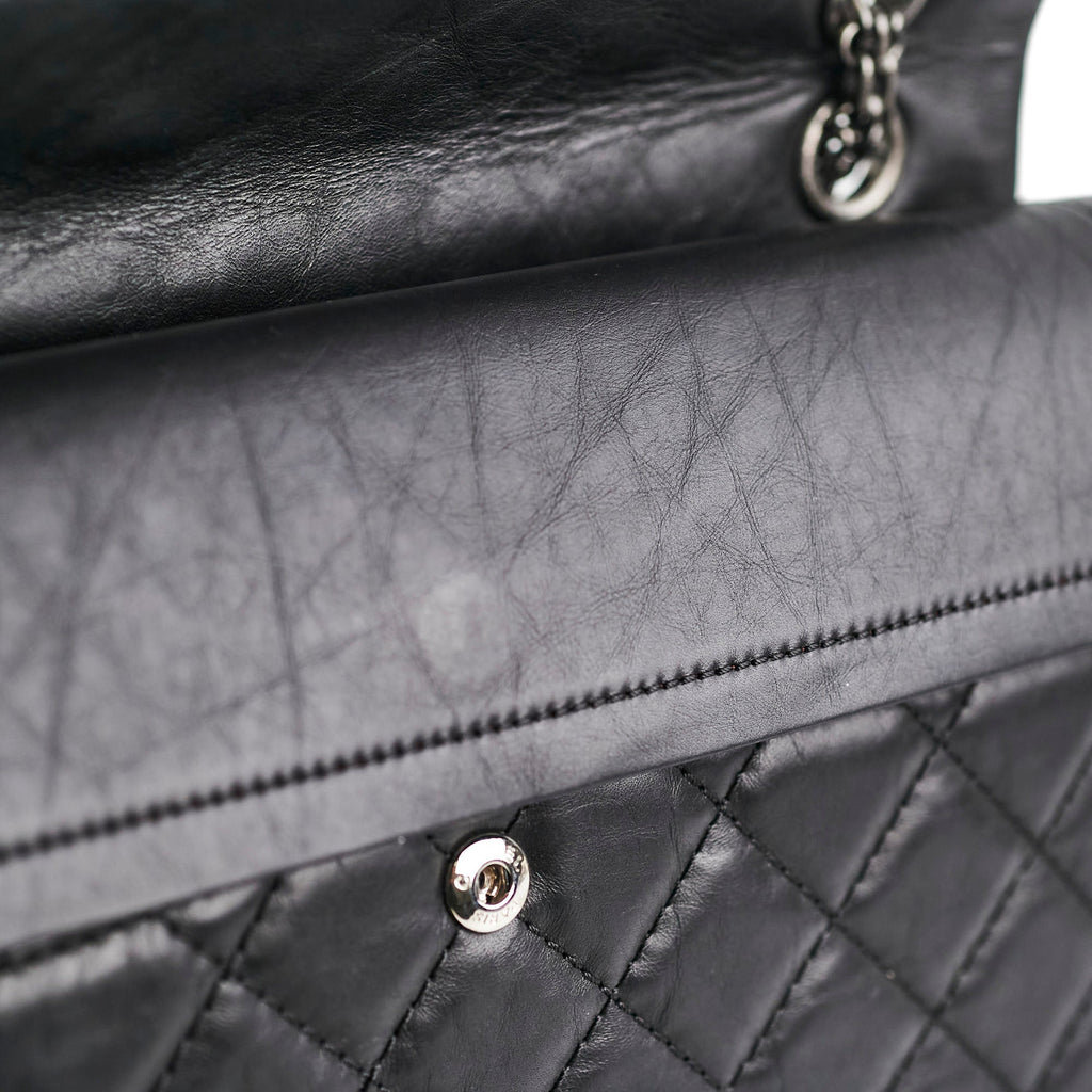 Chanel Reissue 226 Black Calfskin - Series 18