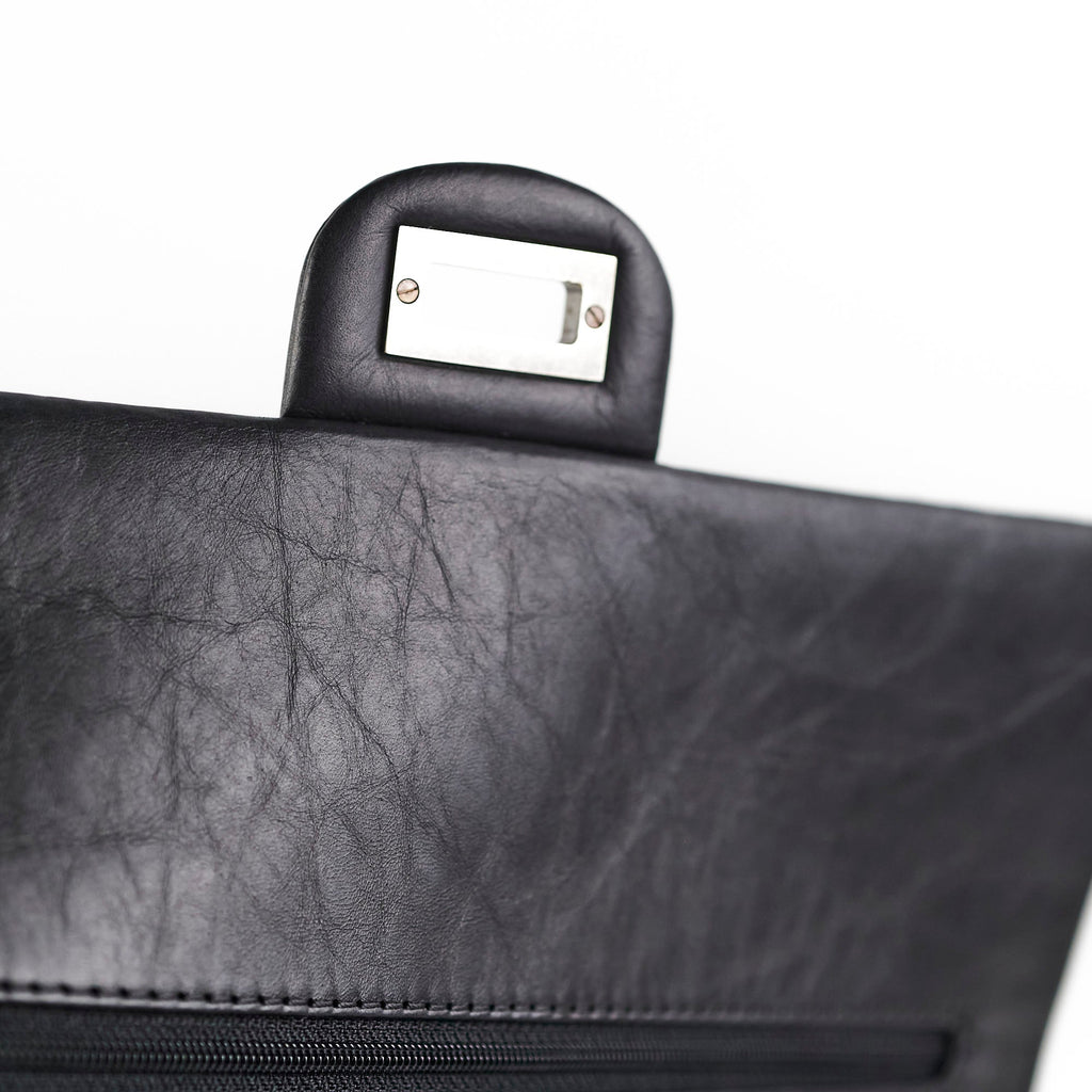 Chanel Reissue 226 Black Calfskin - Series 18