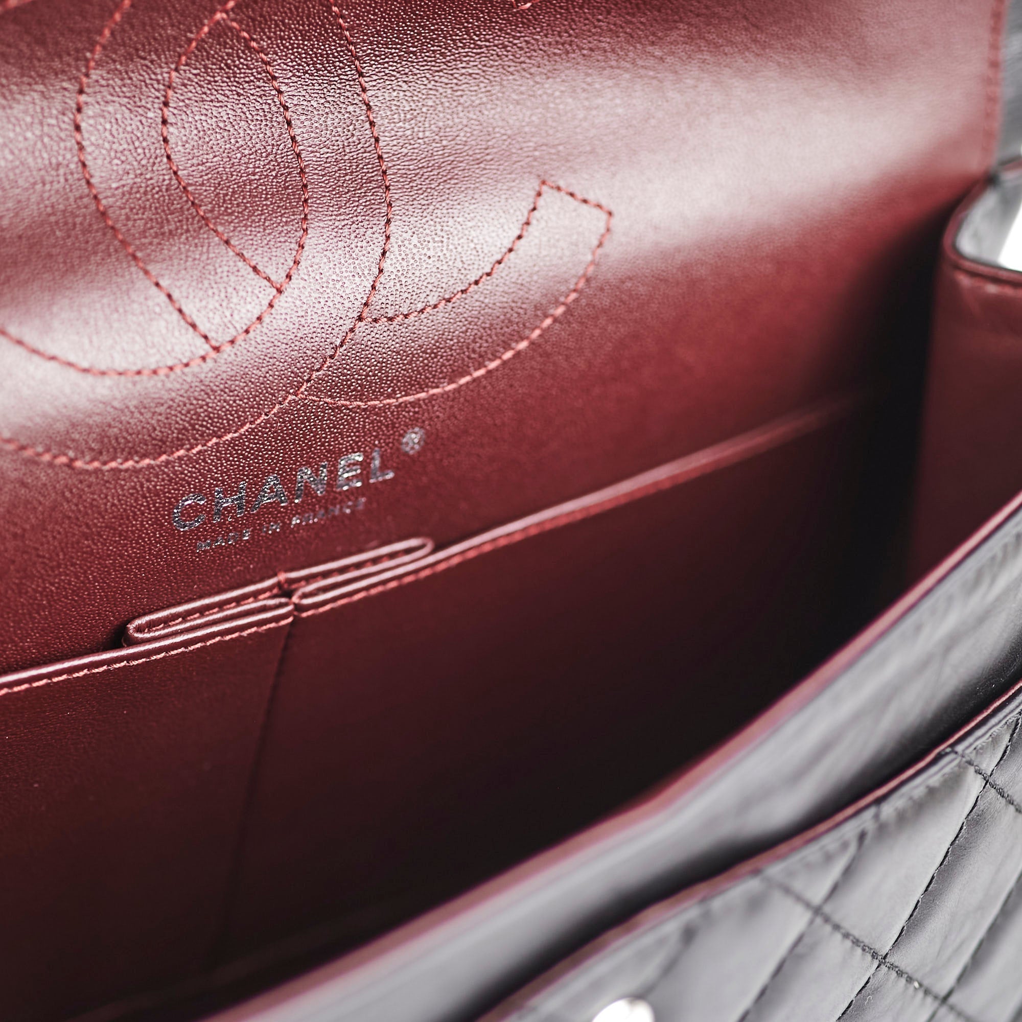 Chanel Reissue 226 Black Calfskin - Series 18