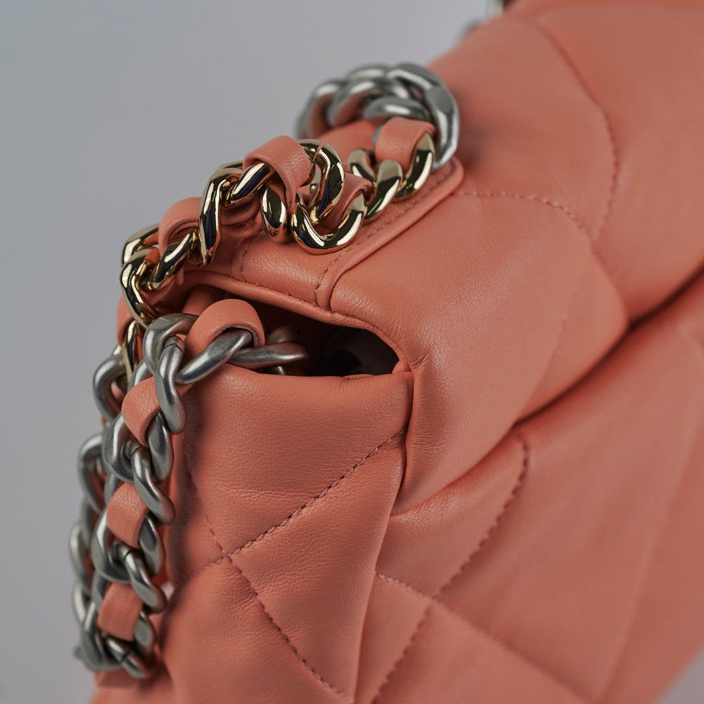 Chanel Small 19 Coral Microchip