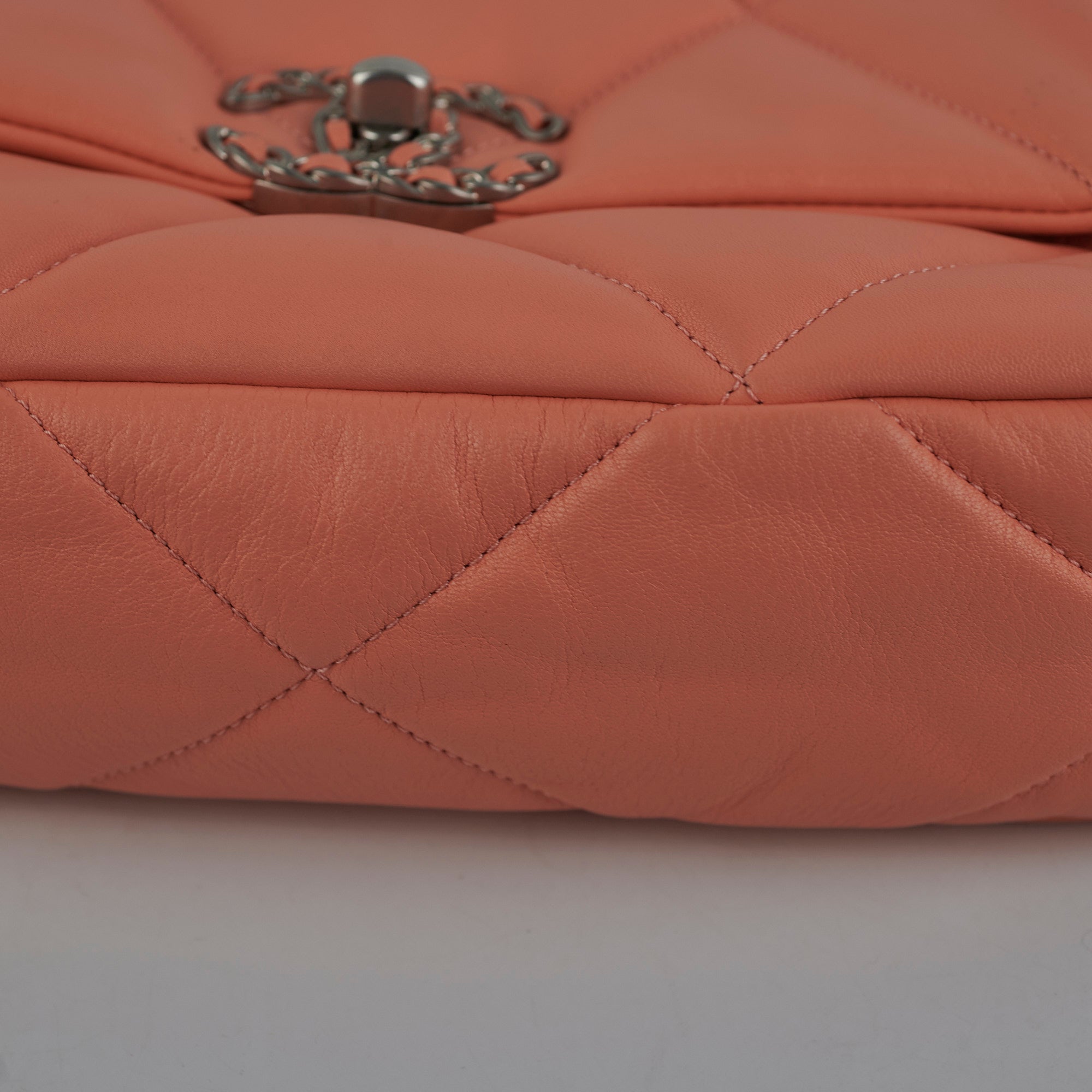 Chanel Small 19 Coral Microchip
