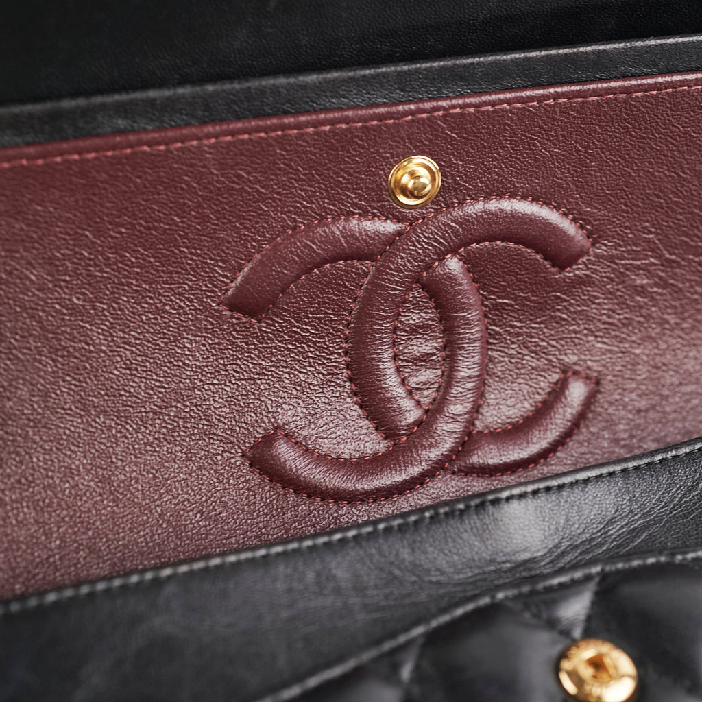 Chanel Medium/Large Classic Double Flap Black