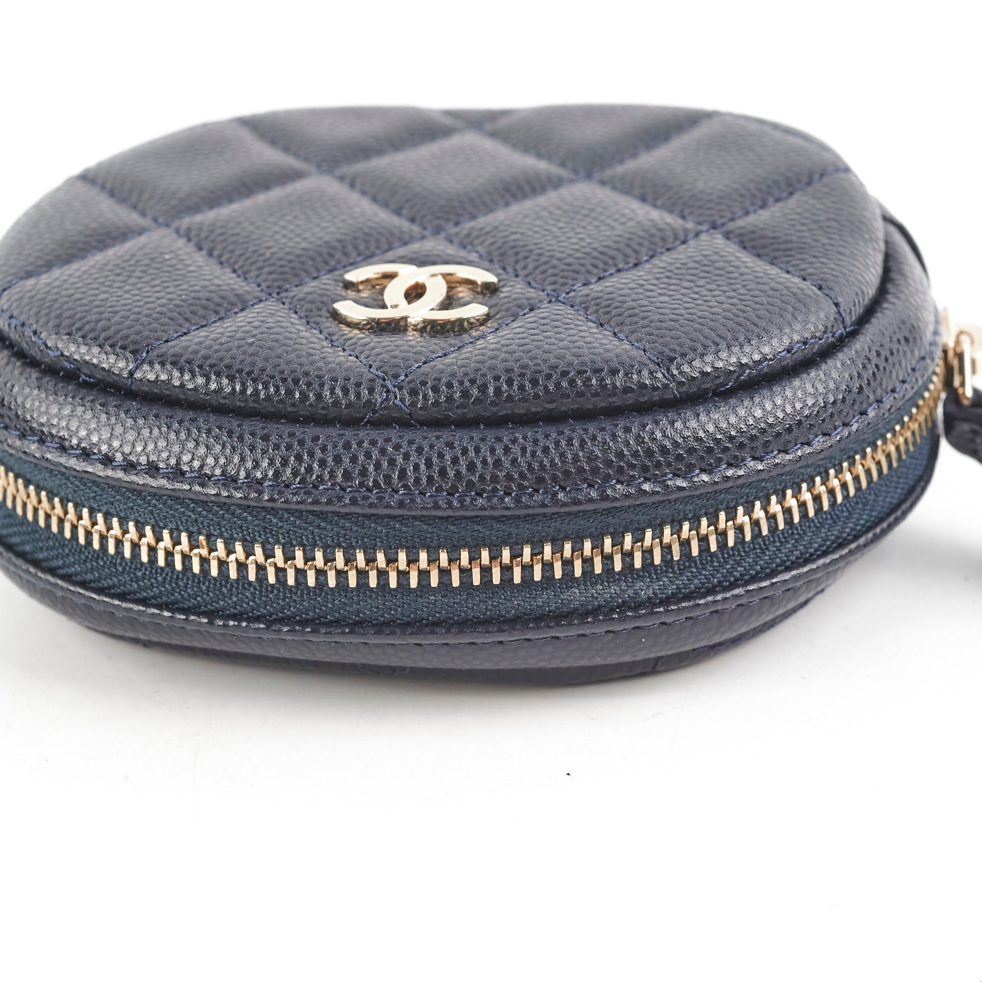 Chanel Caviar Coin Purse Navy