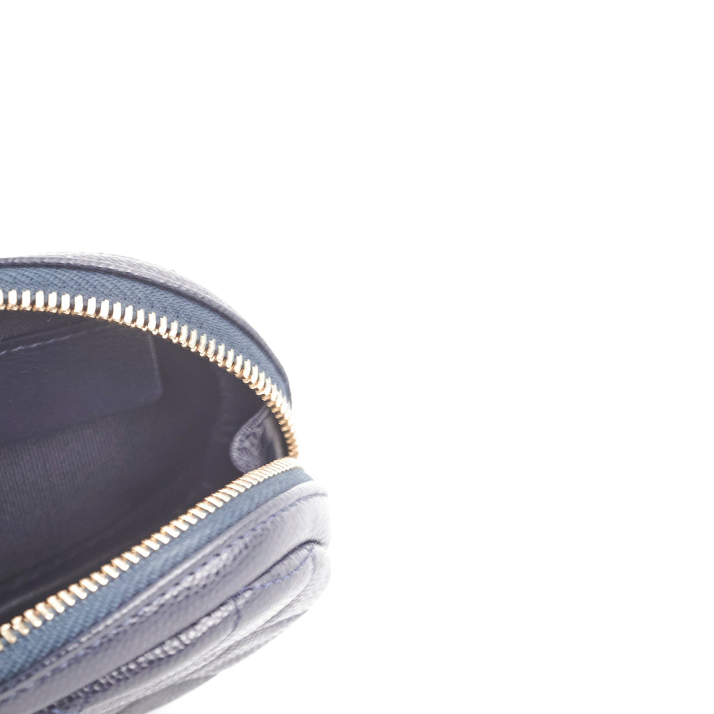 Chanel Caviar Coin Purse Navy