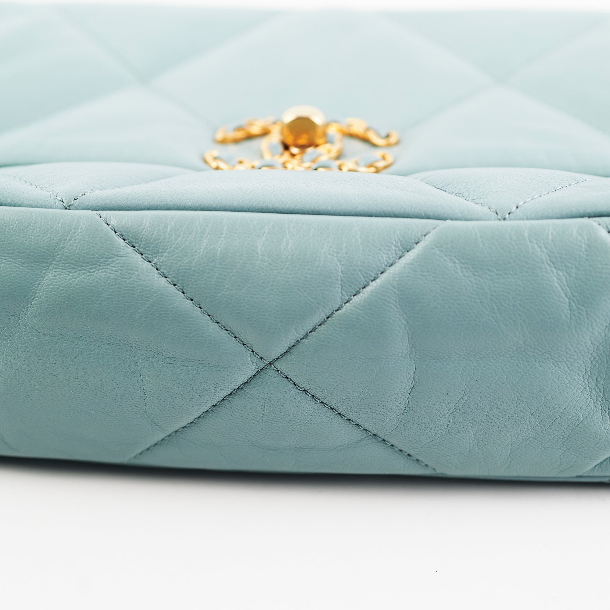 Chanel Small 19 Blue