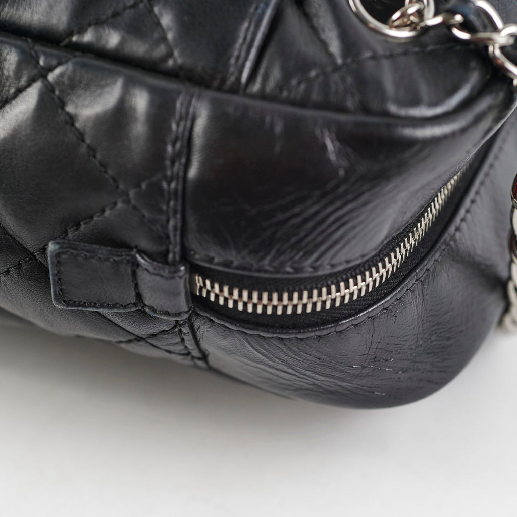 Chanel Vintage Bowling Black