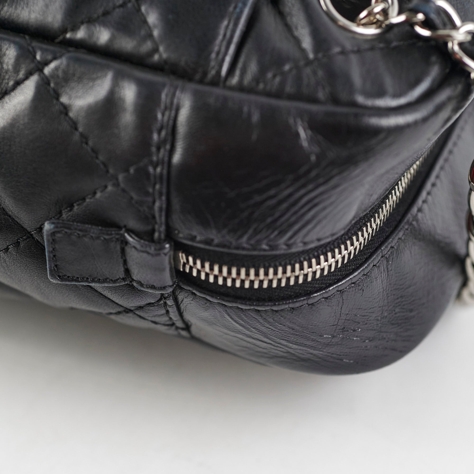 Chanel Vintage Bowling Black