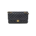 Chanel Medium/Large Caviar Classic Double Flap Black