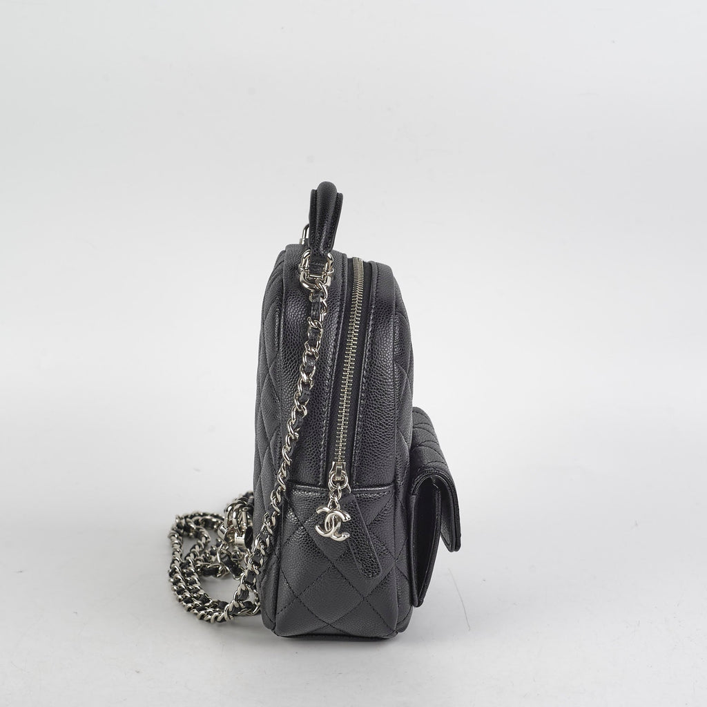 Chanel Mini Backpack Caviar Black