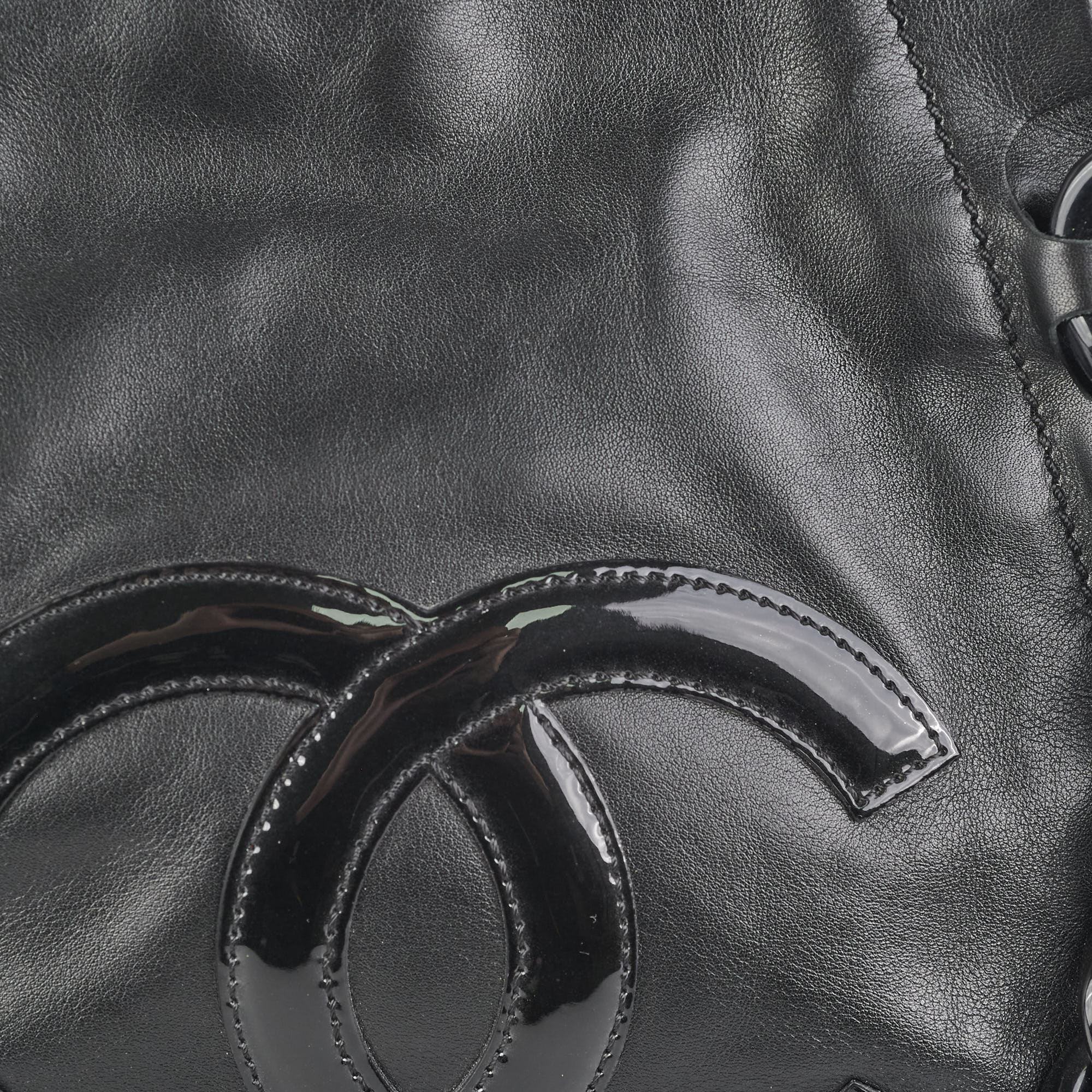 Chanel Resin Modern Chain Tote Black