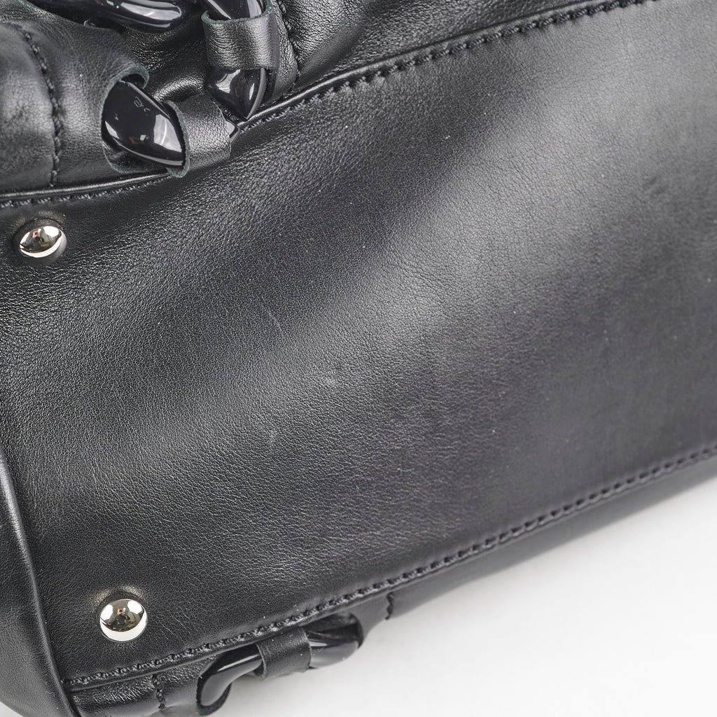 Chanel Resin Modern Chain Tote Black