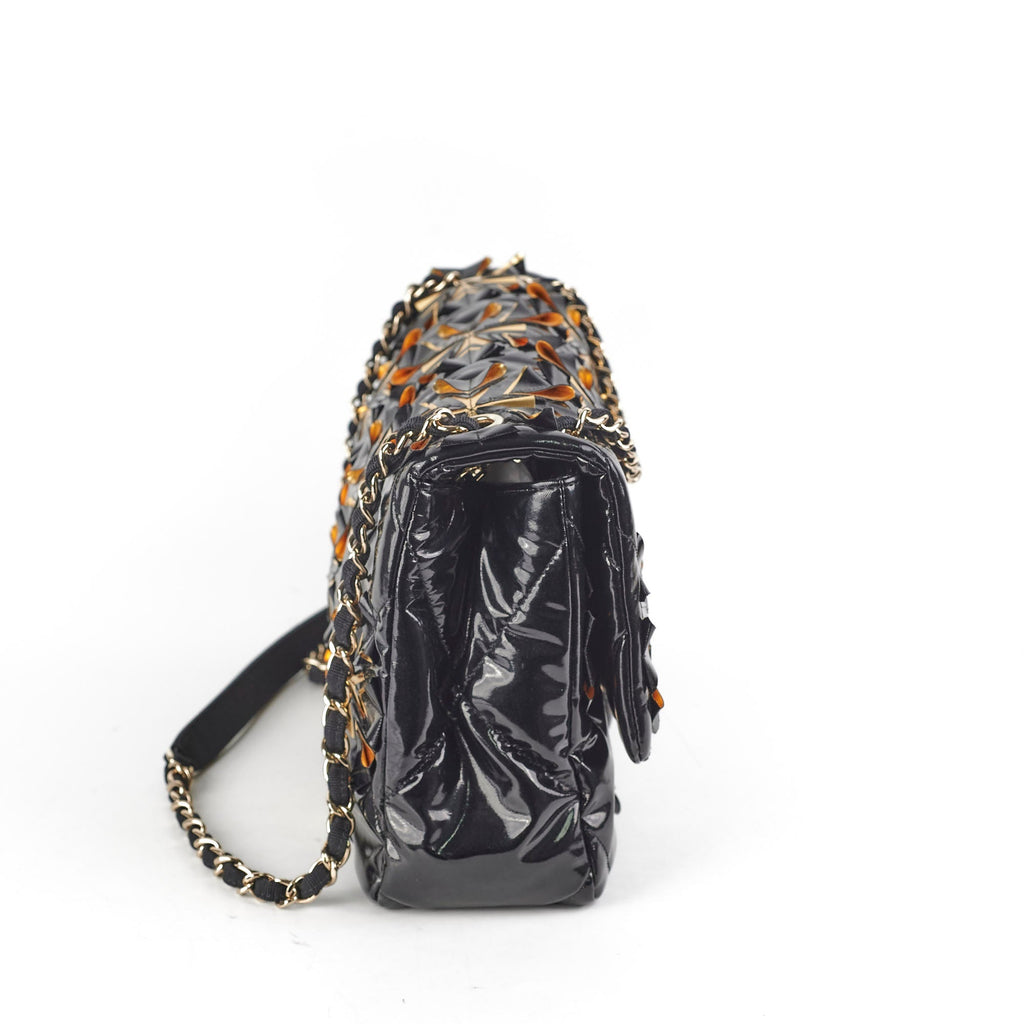 Chanel Seasonal Flap Jumbo Black Bag- Series 29