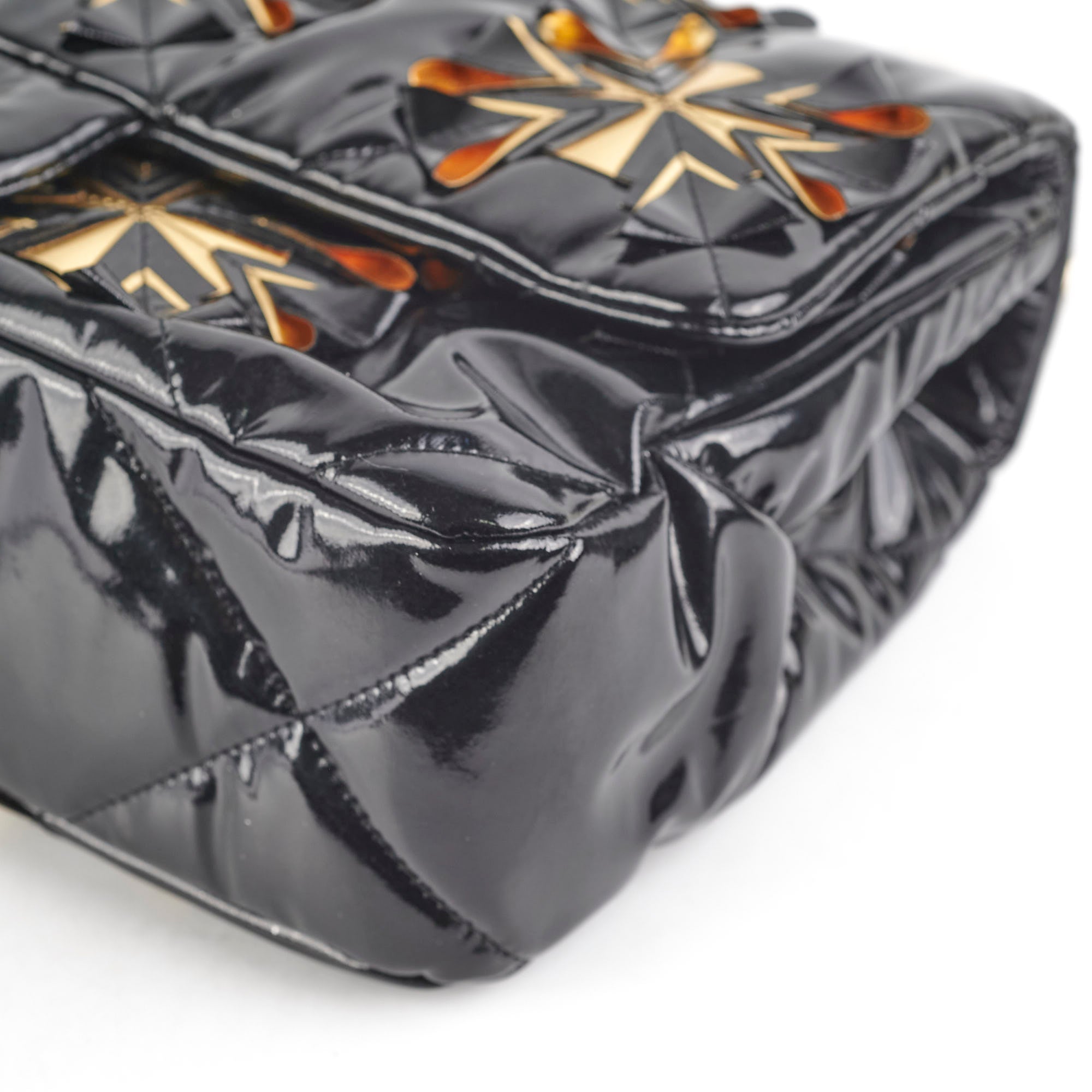 Chanel Seasonal Flap Jumbo Black Bag- Series 29