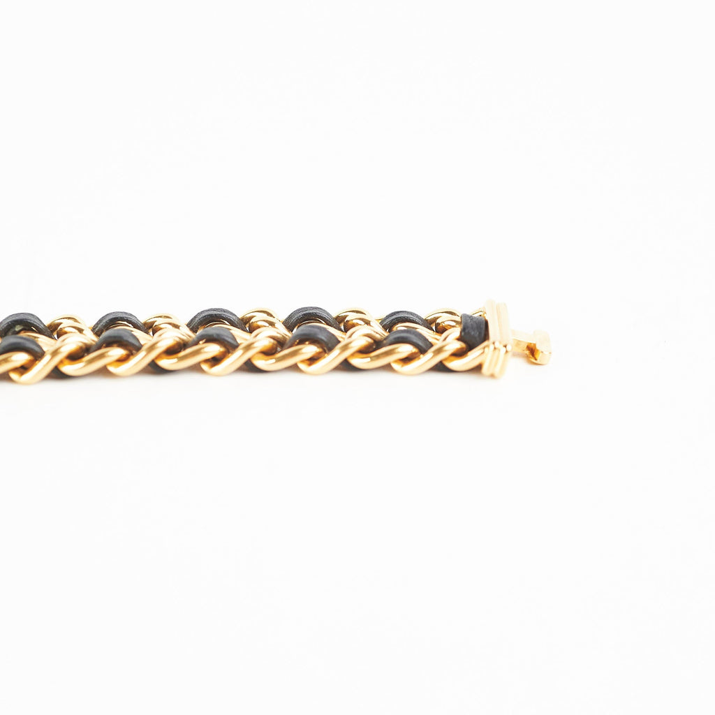 Chanel Premier Black/Gold Watch Size L