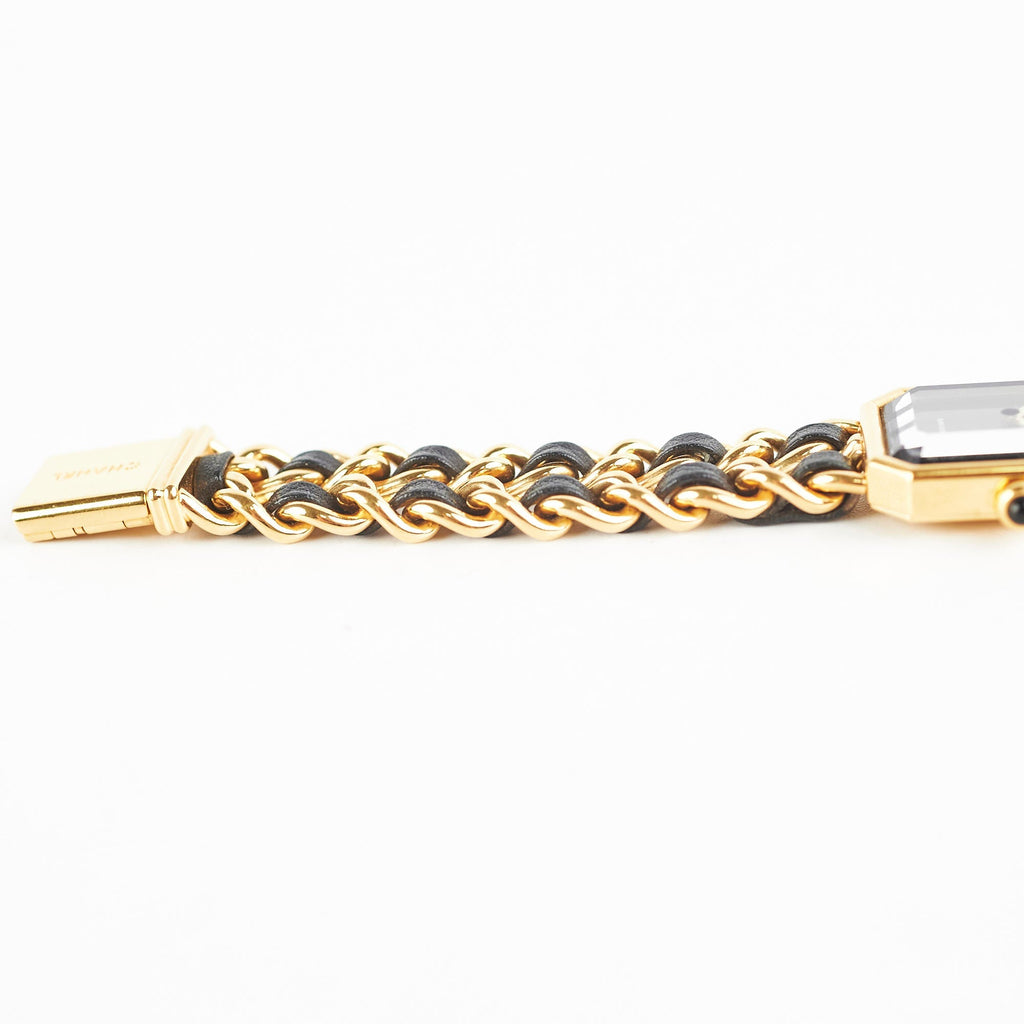 Chanel Premier Black/Gold Watch Size L