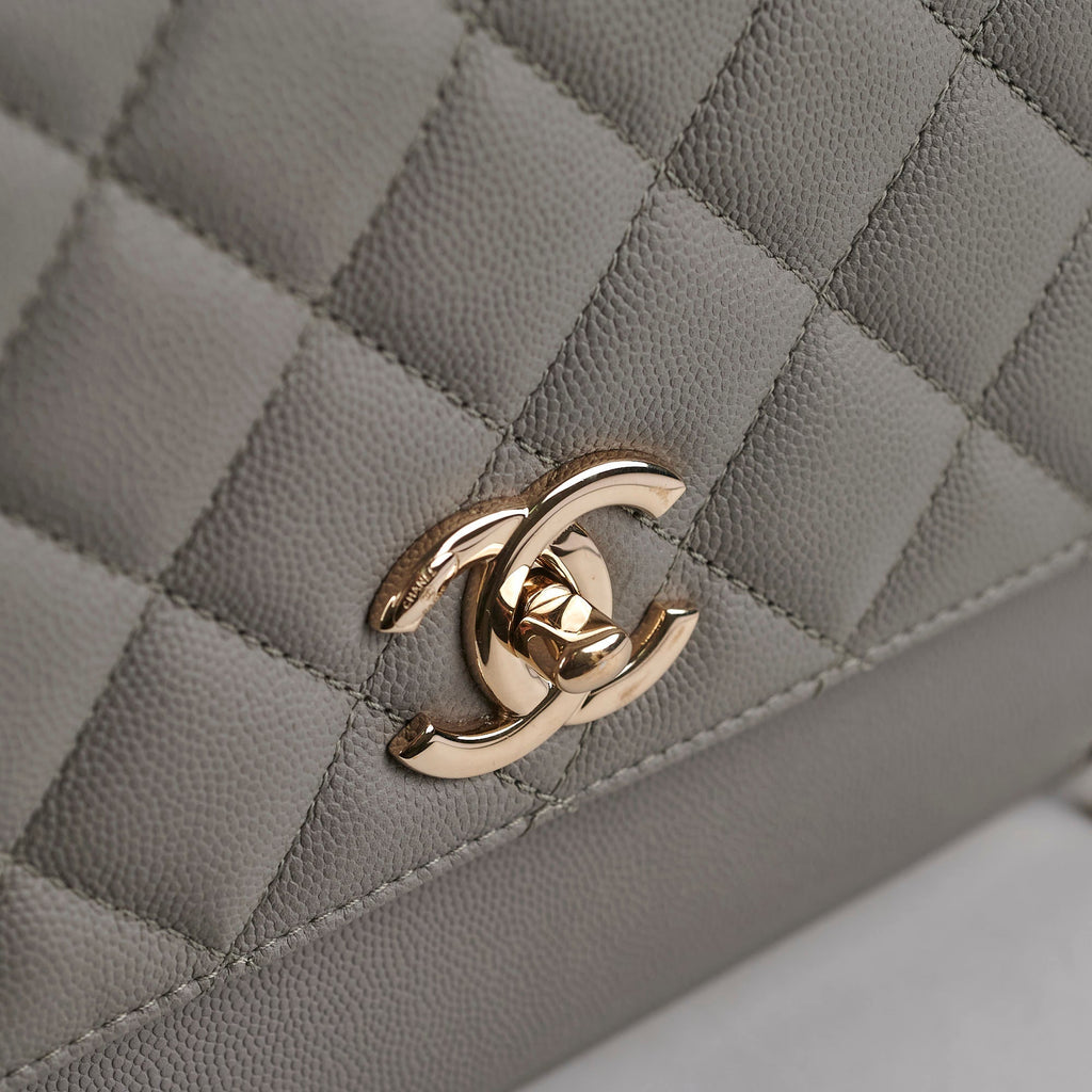 Chanel Medium Business Affinity Grey Caviar