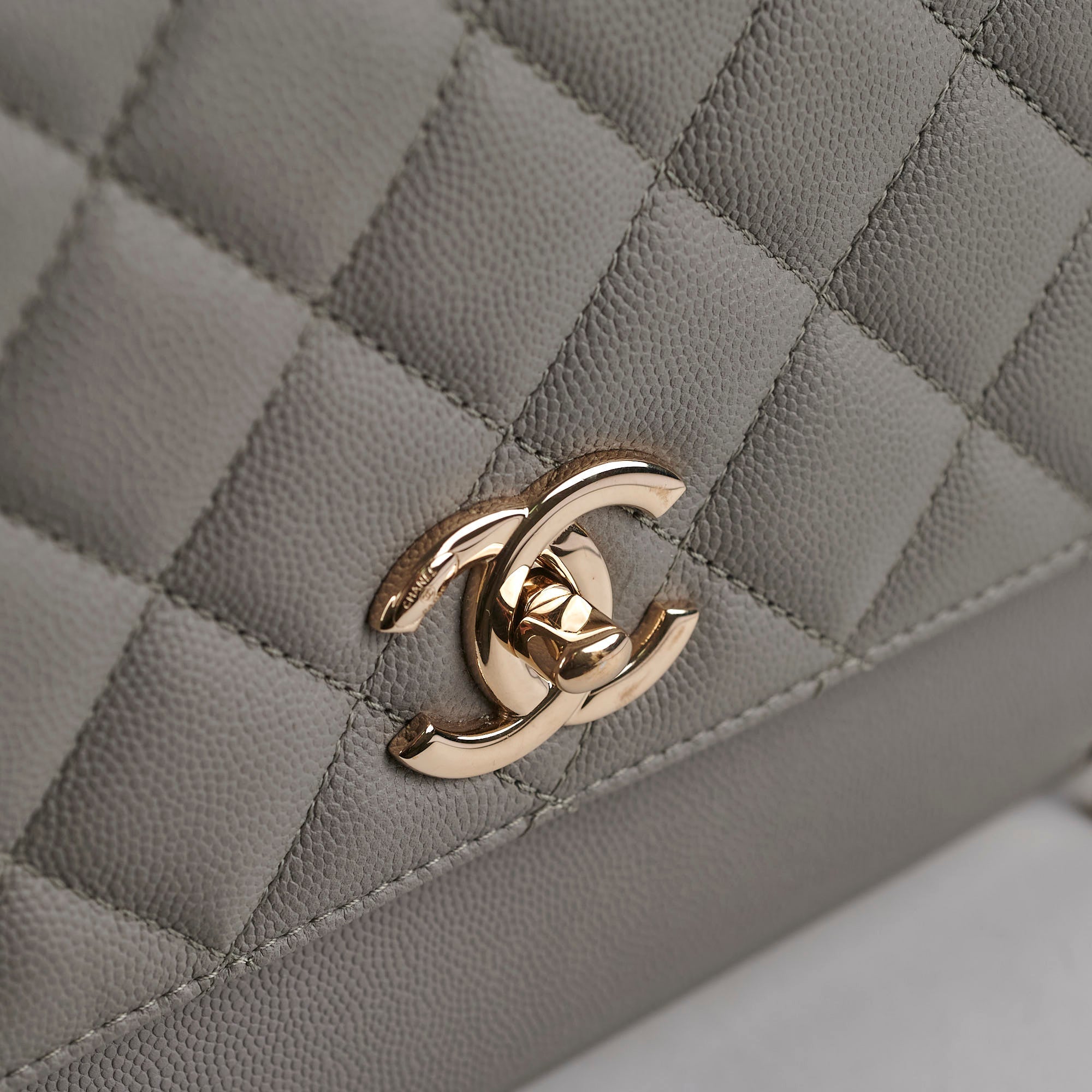 Chanel Medium Business Affinity Grey Caviar