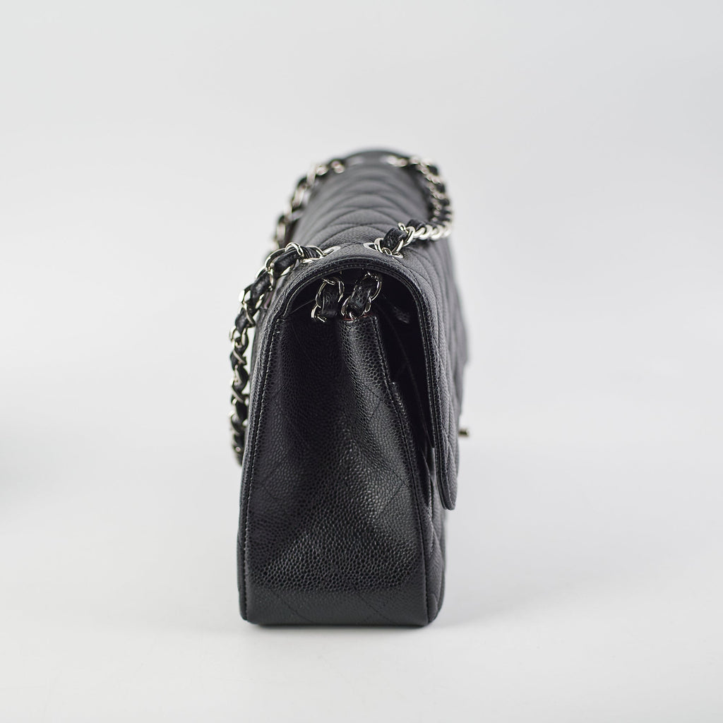 Chanel Jumbo Caviar Bag Black