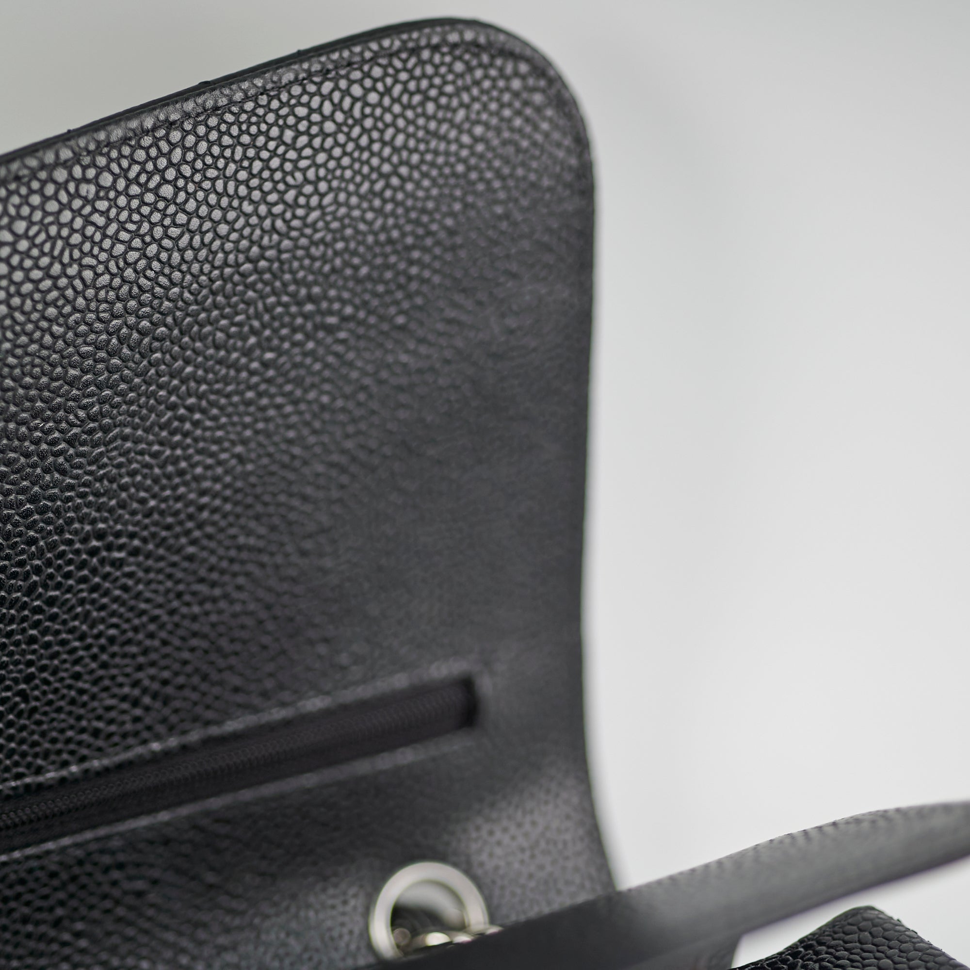 Chanel Jumbo Caviar Bag Black